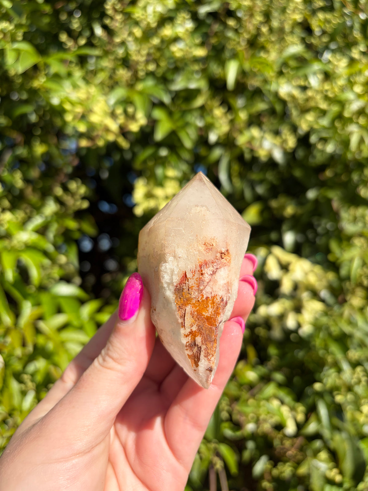 Candle Quartz Rough Point B