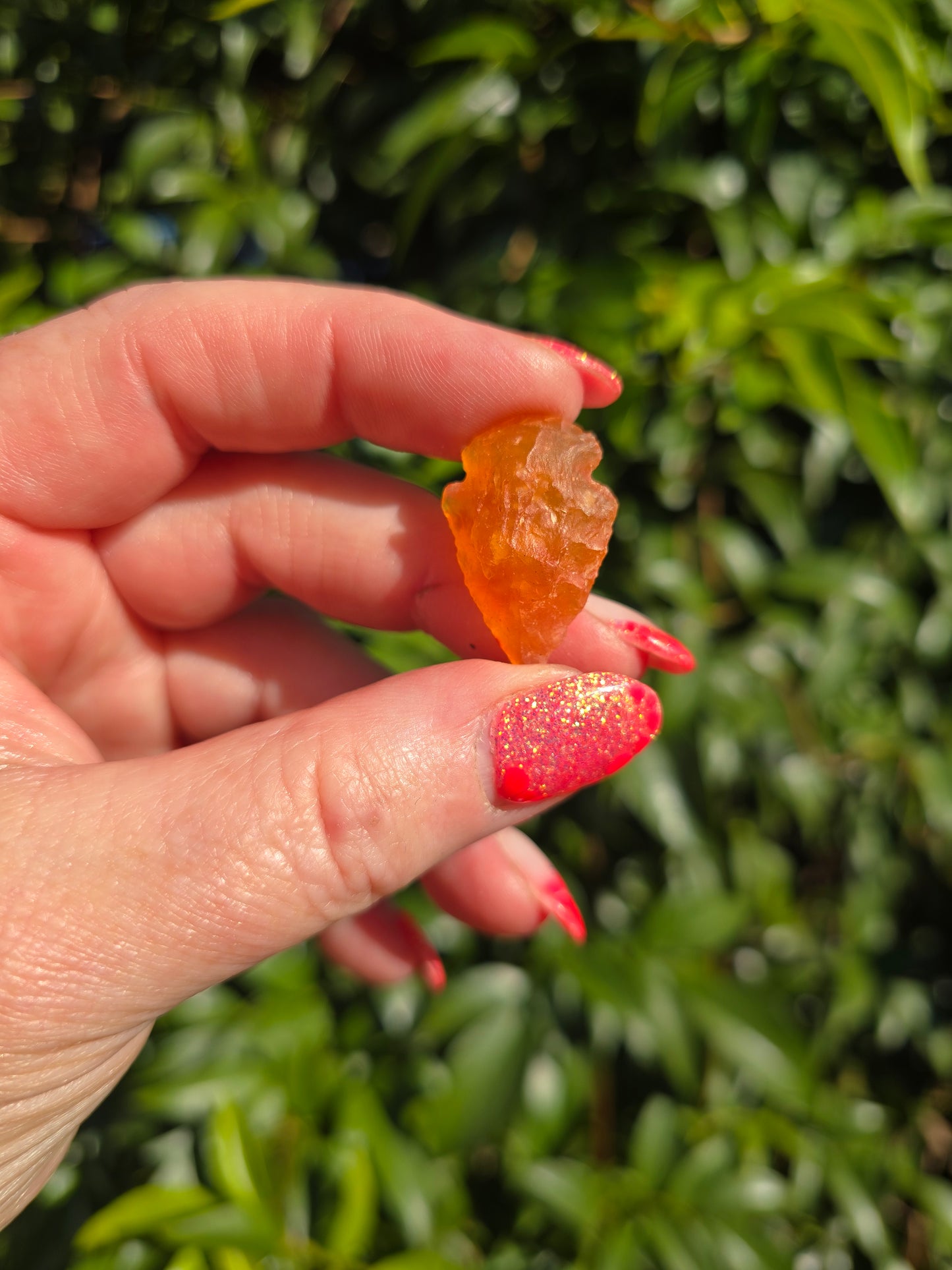 Carnelian Arrow Head Small