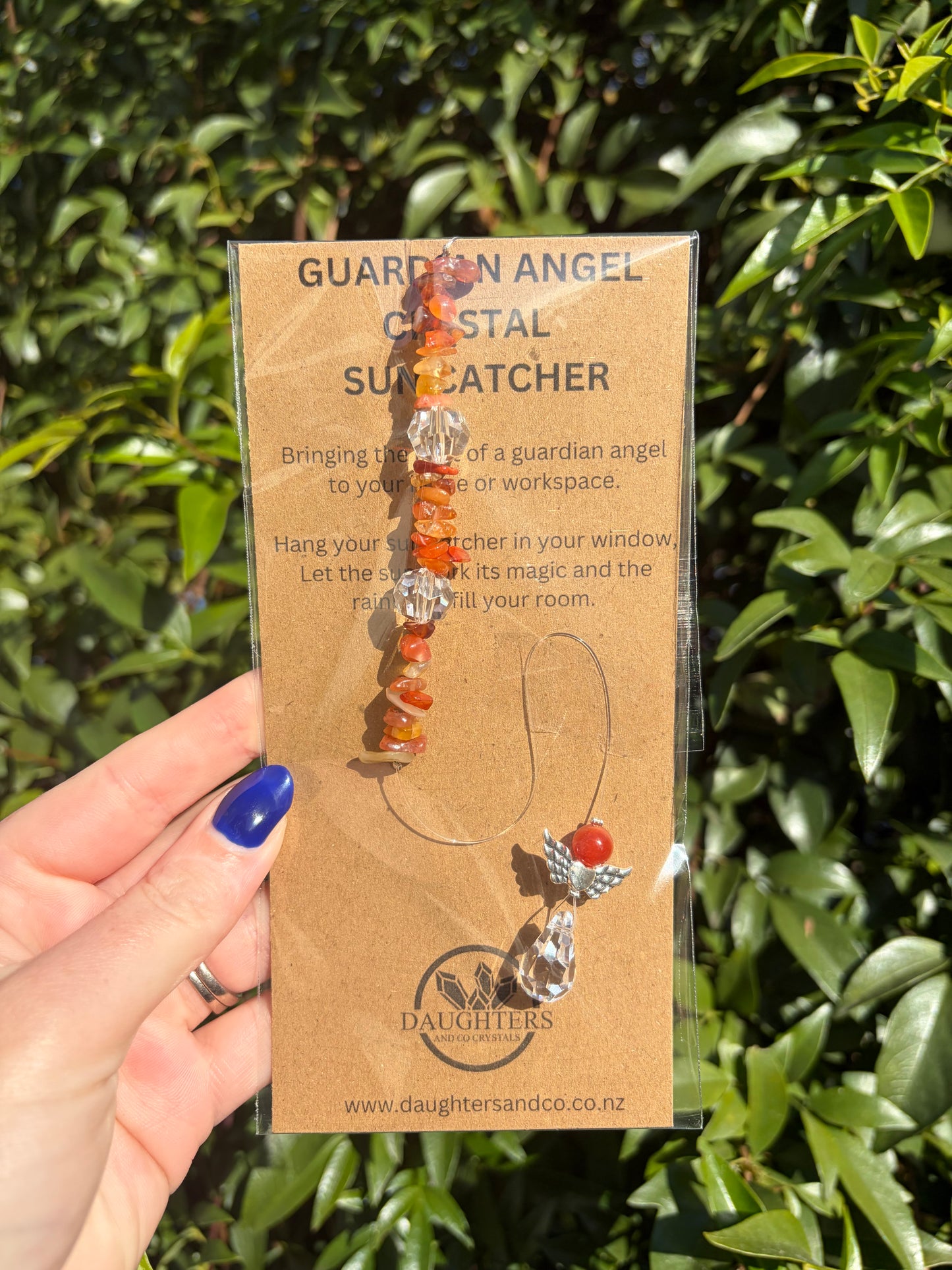 Carnelian | Guardian Angel Sun Catcher A