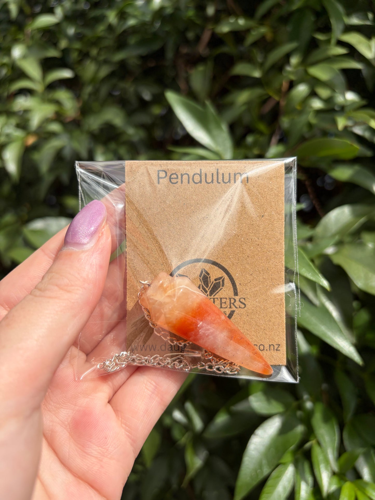 Carnelian Cone Pendulum