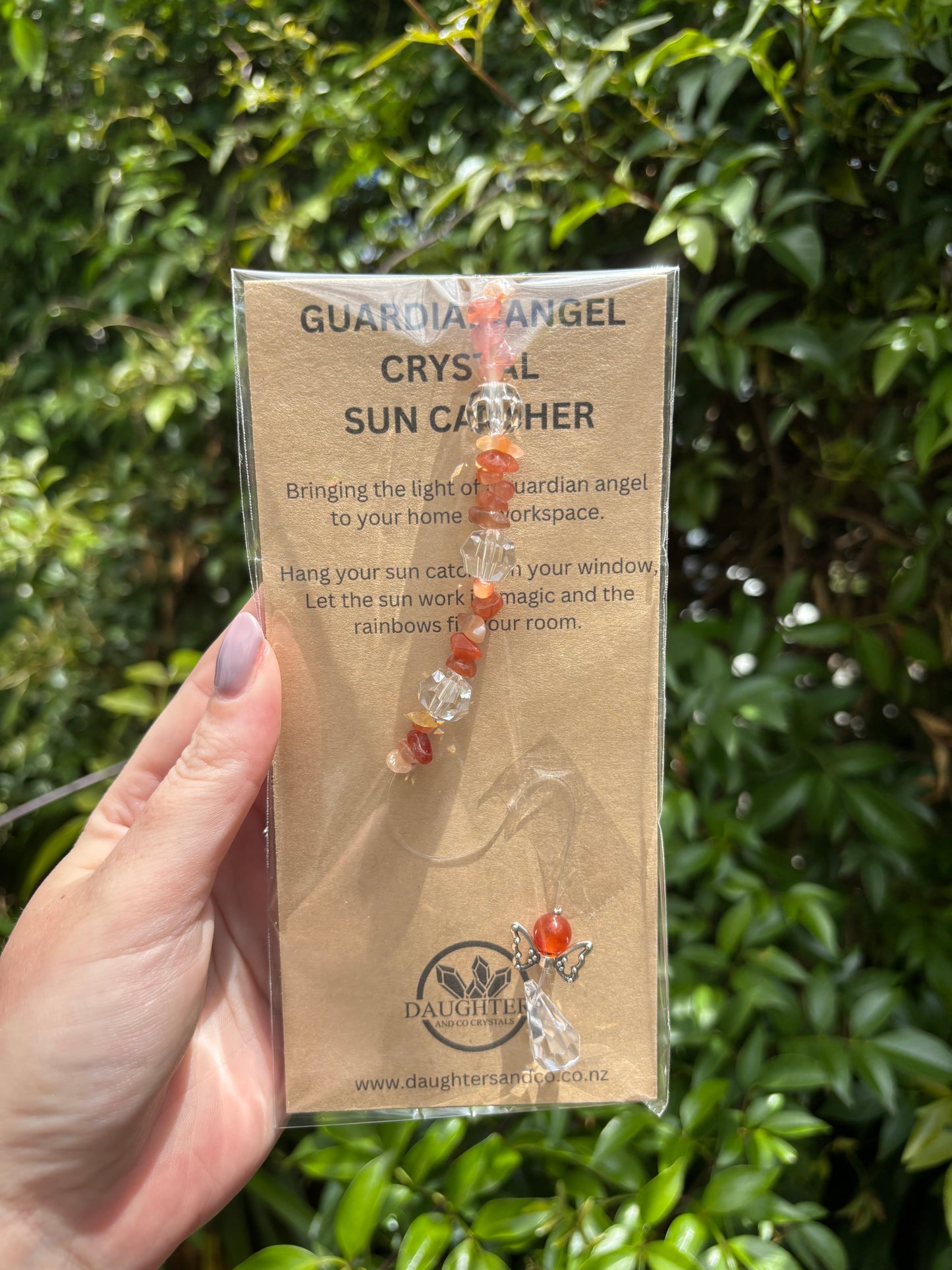 Carnelian | Guardian Angel Sun Catcher