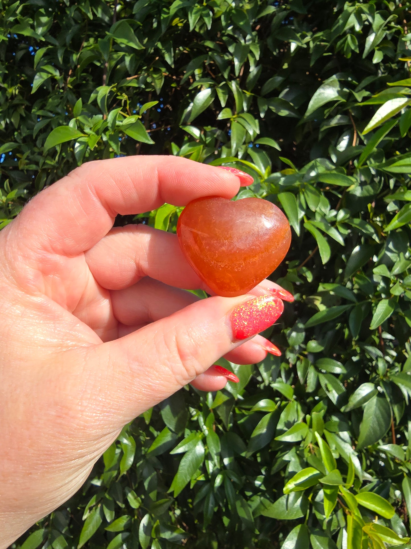 Carnelian Small Heart
