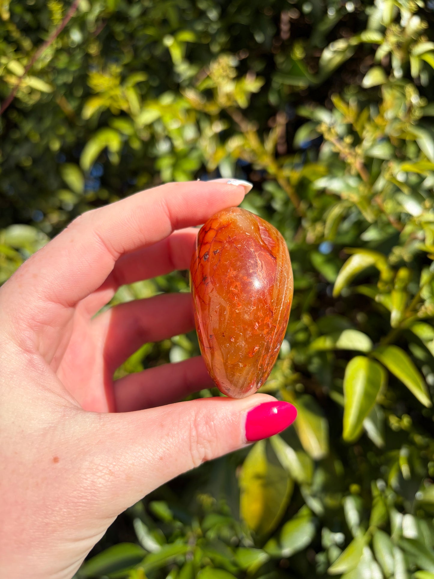 Carnelian Tumbled Stone Large A