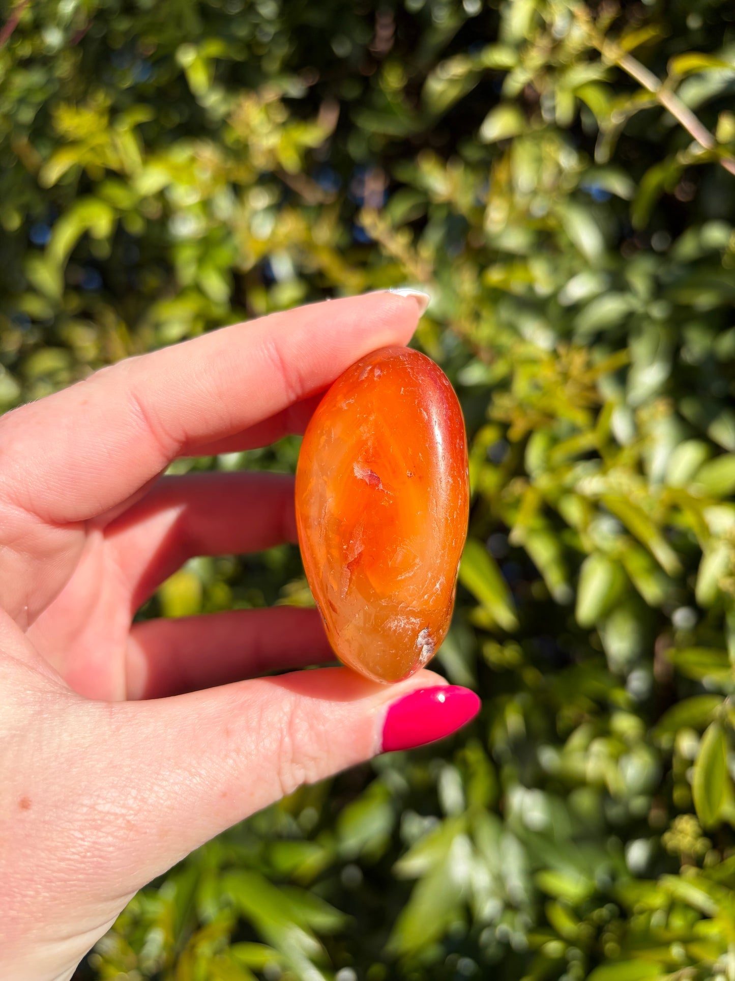Carnelian Tumbled Stone Large E