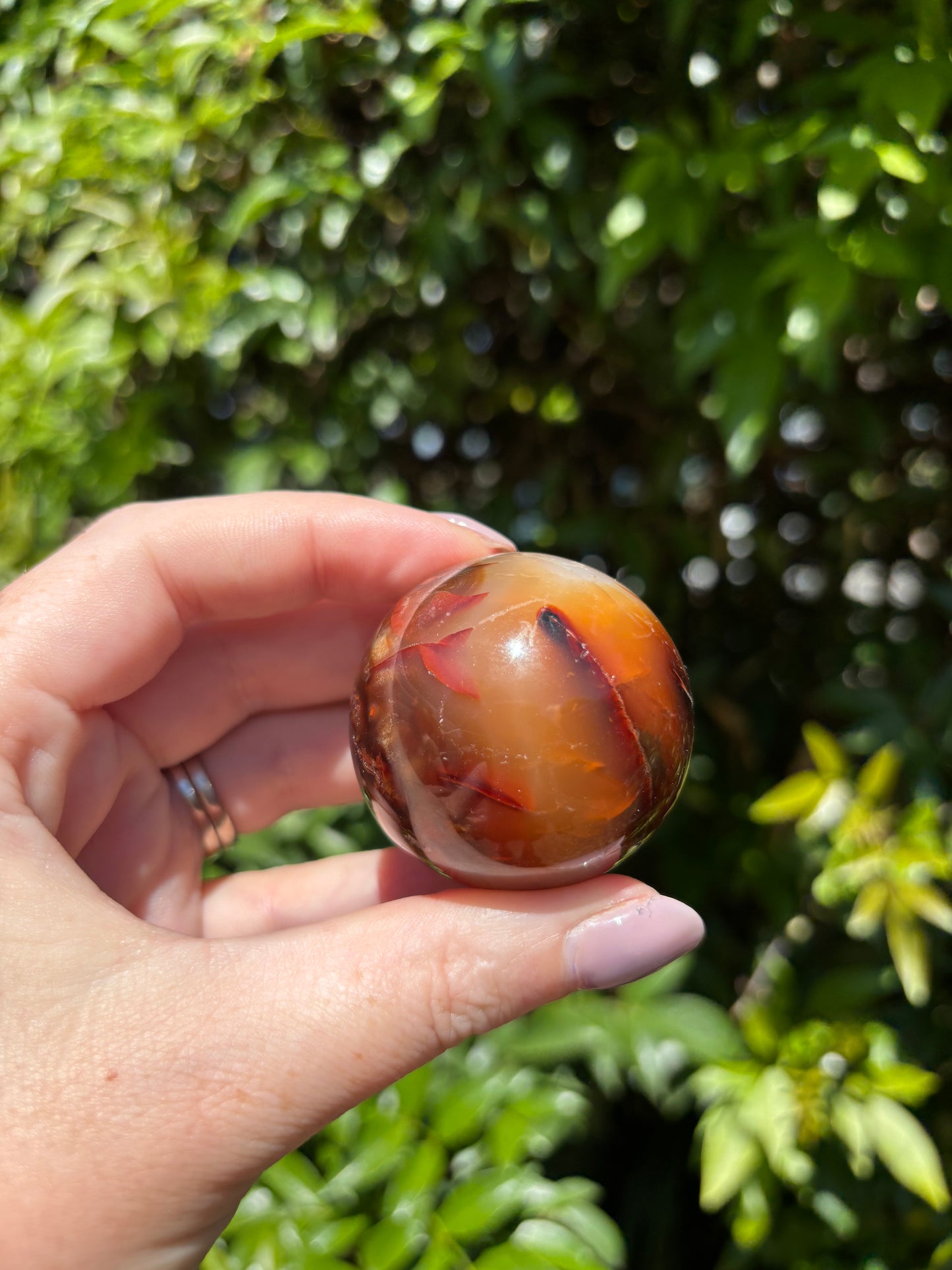 Carnelian Sphere D