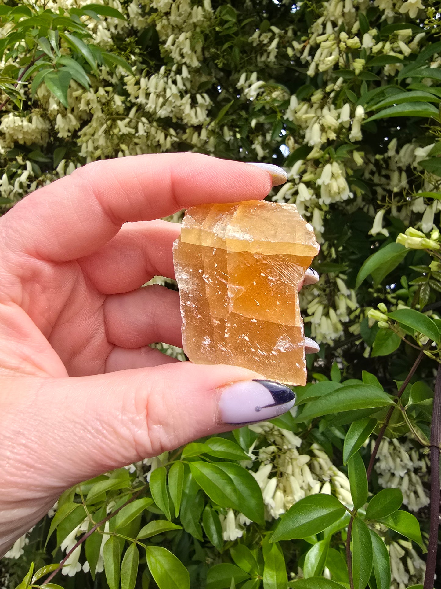 Champagne Calcite Rough Piece Small