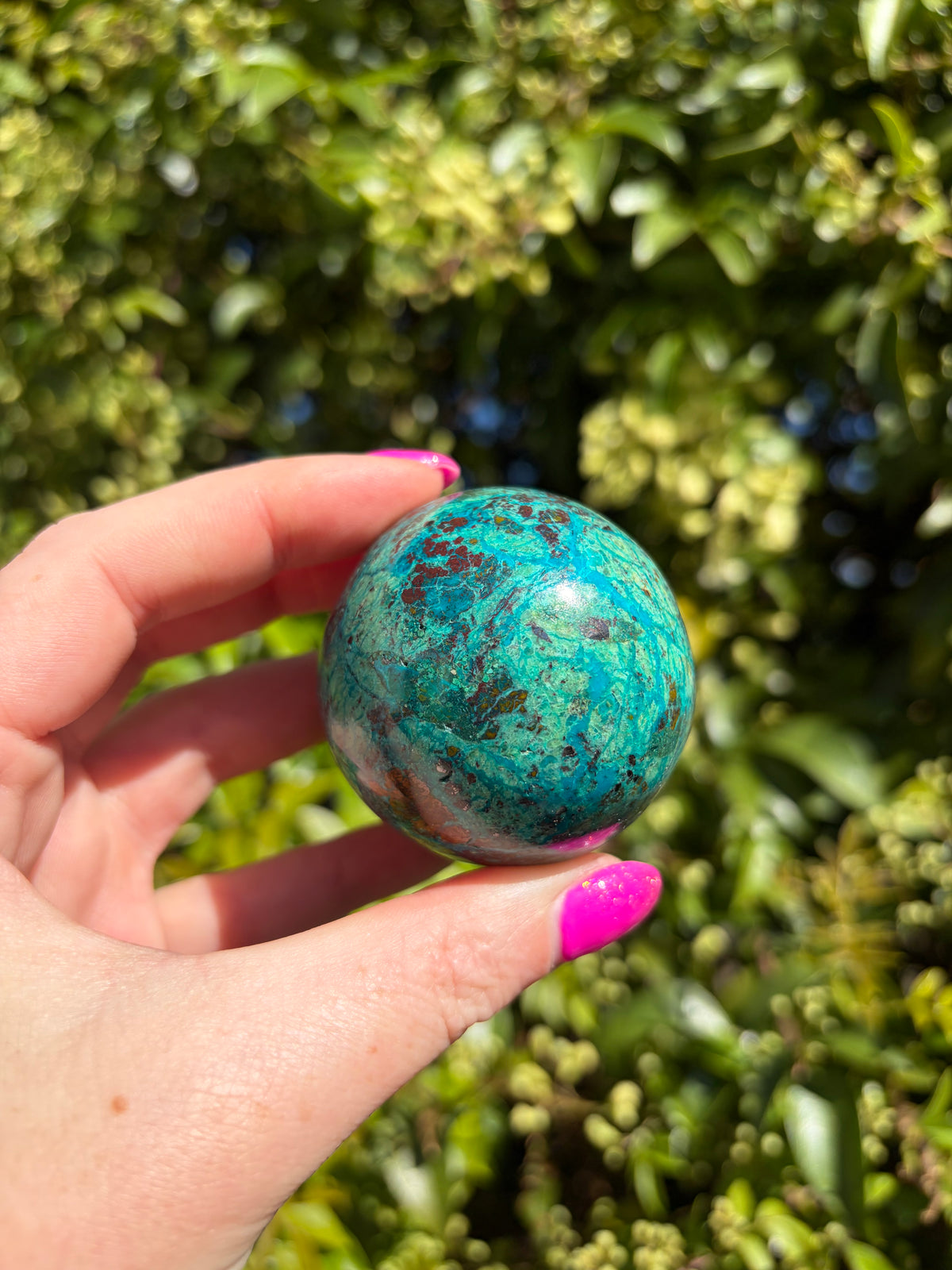 Chrysocolla Sphere A