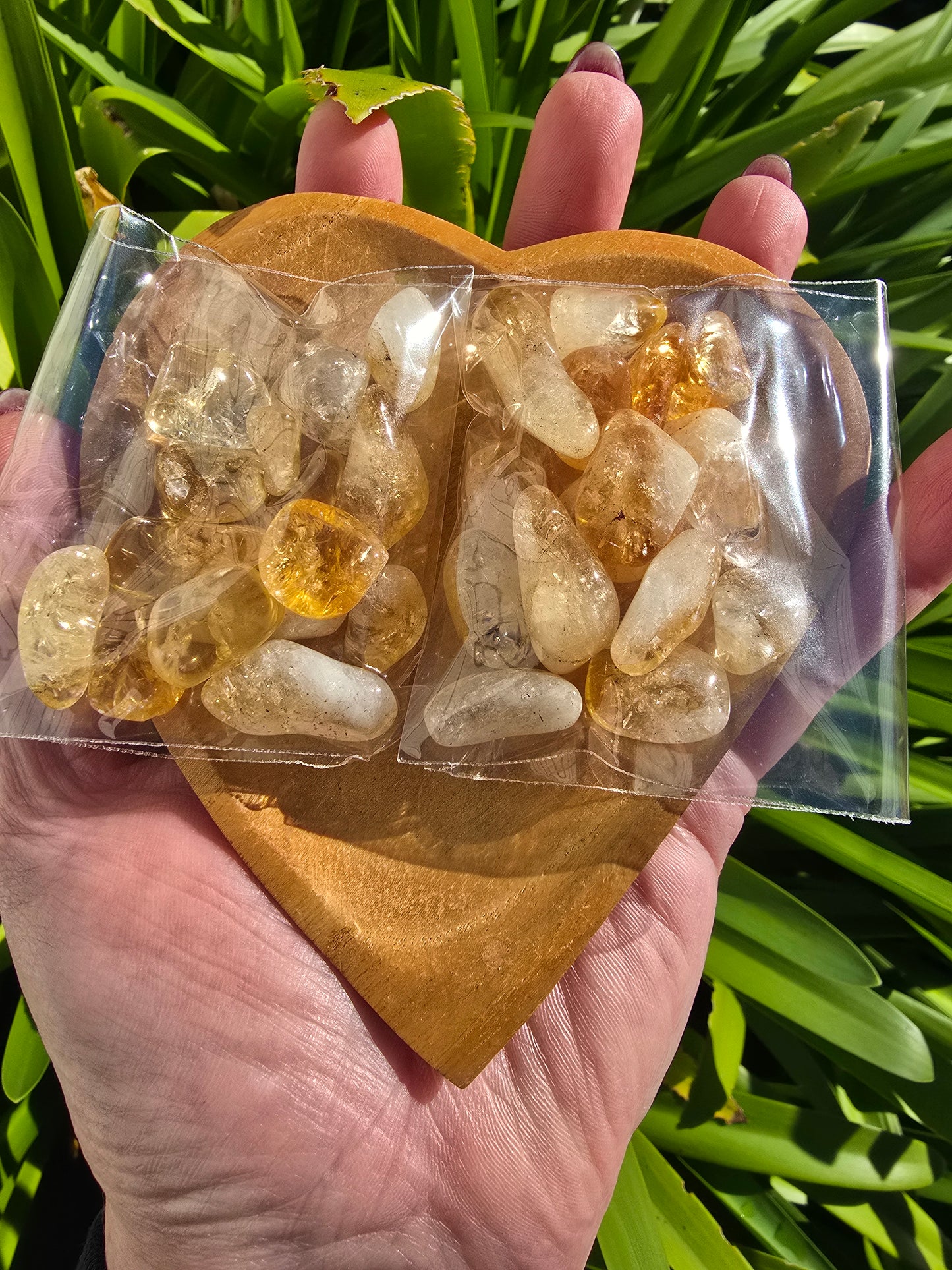 Citrine Small Tumbled Stones 15 Pack Valued at $30