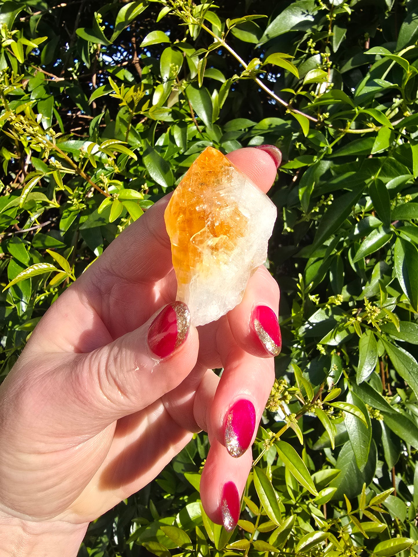 Citrine Rough Point Small