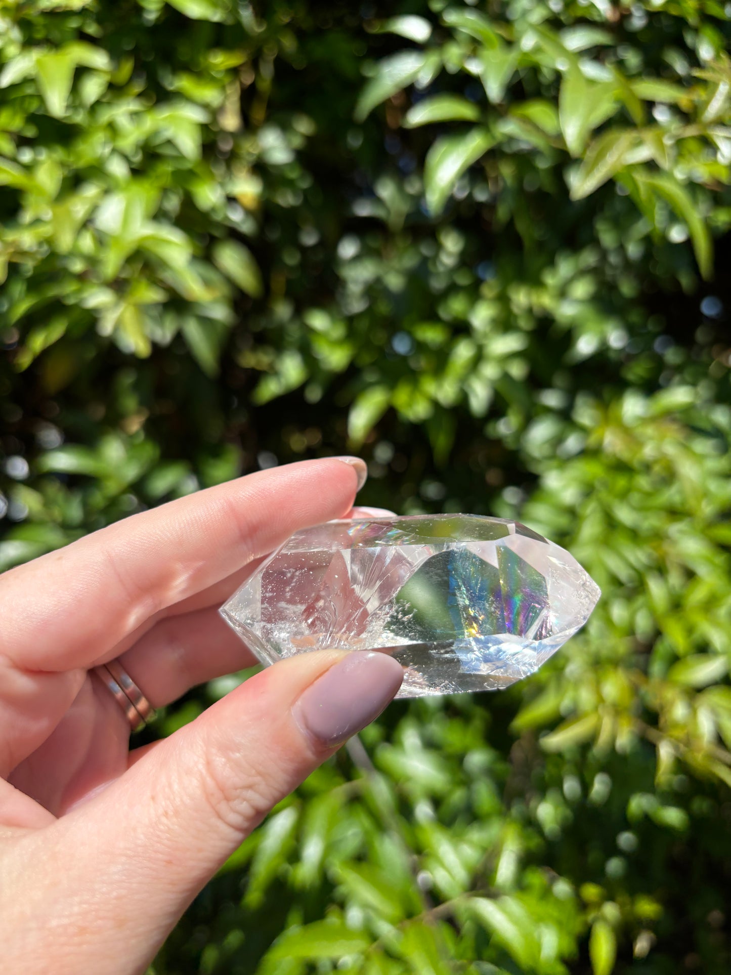Clear Quartz Double Terminated Point A