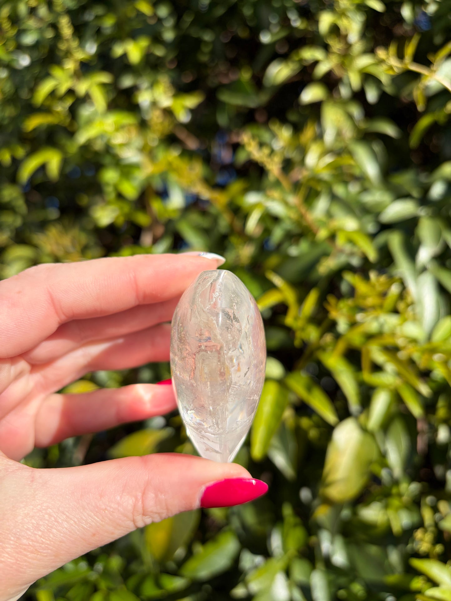 Clear Quartz Heart B