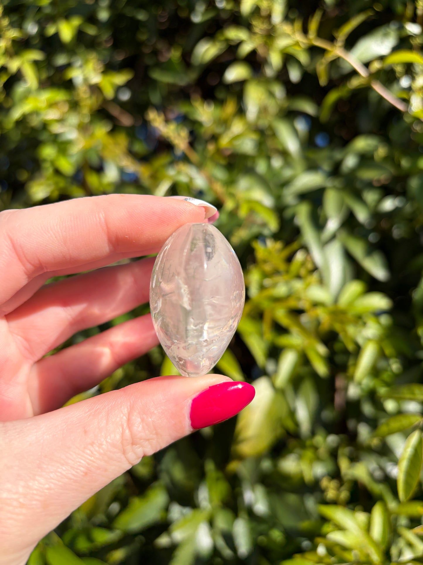 Clear Quartz Heart E