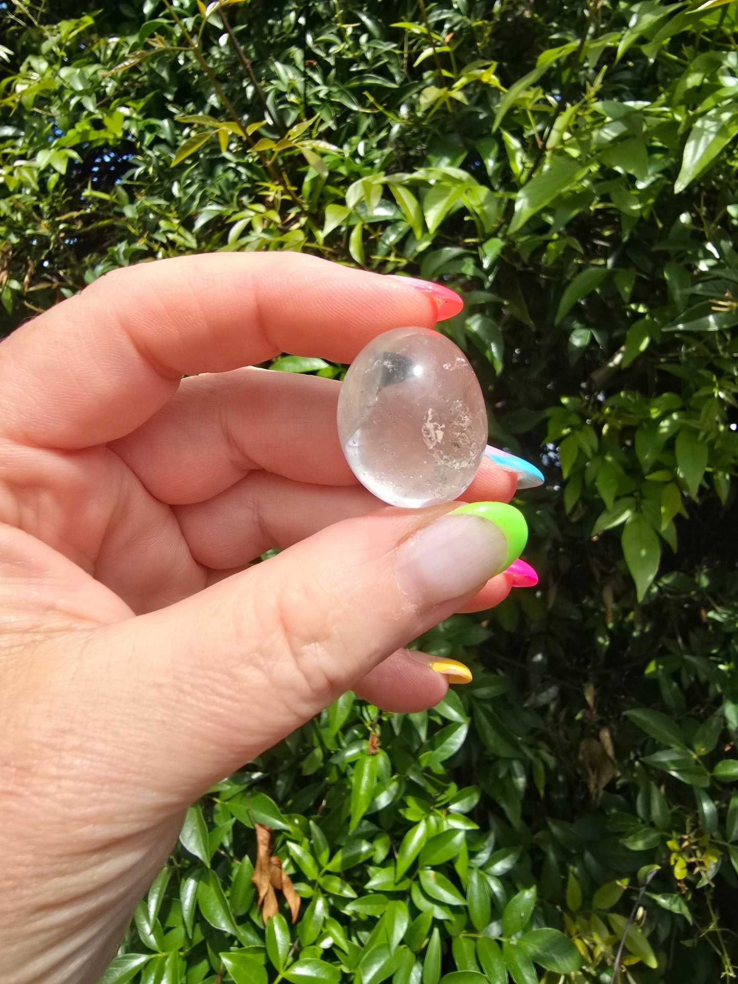 Clear Quartz Tumbled Stone