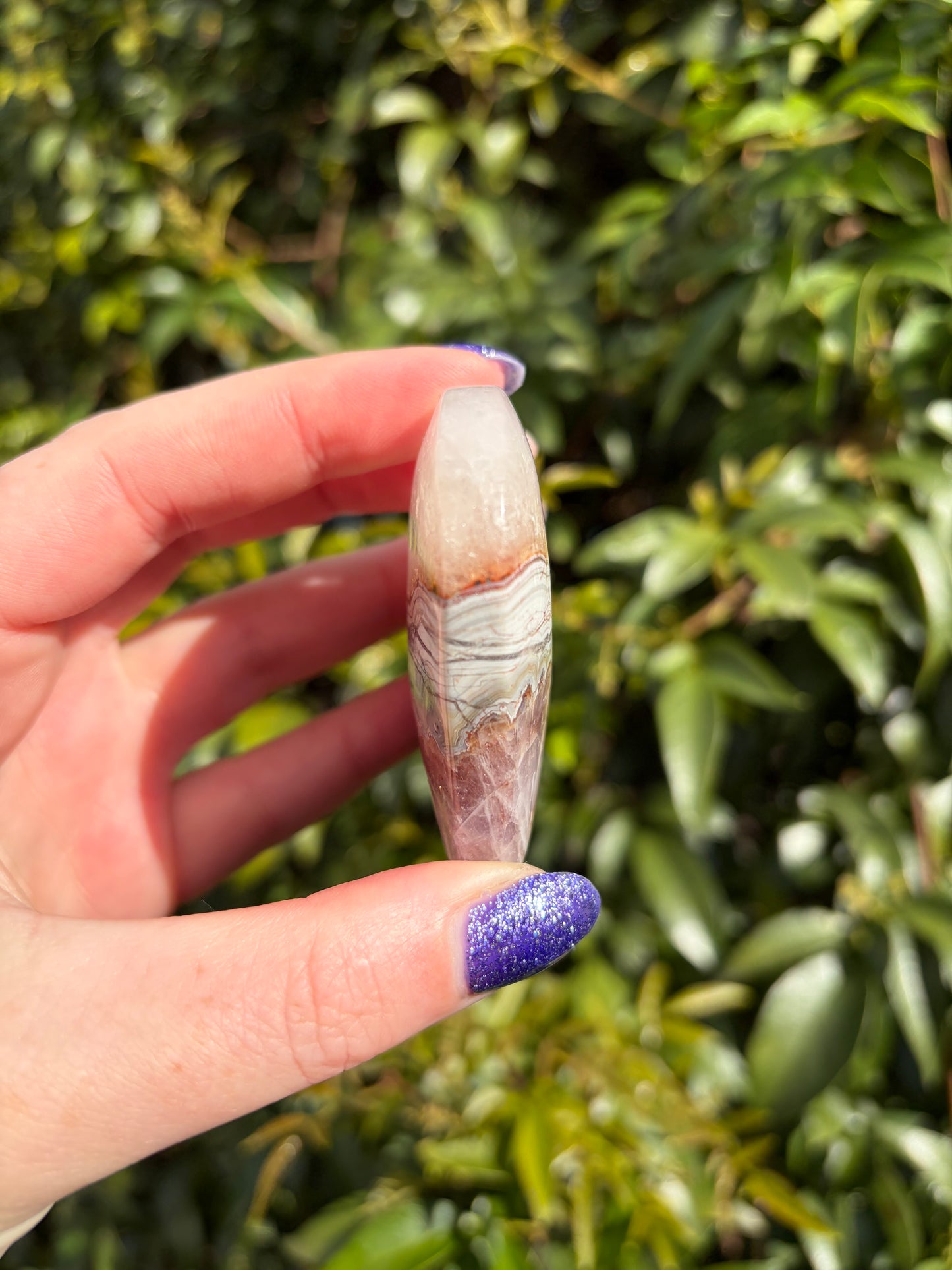 Crazy Lace Amethyst Heart C