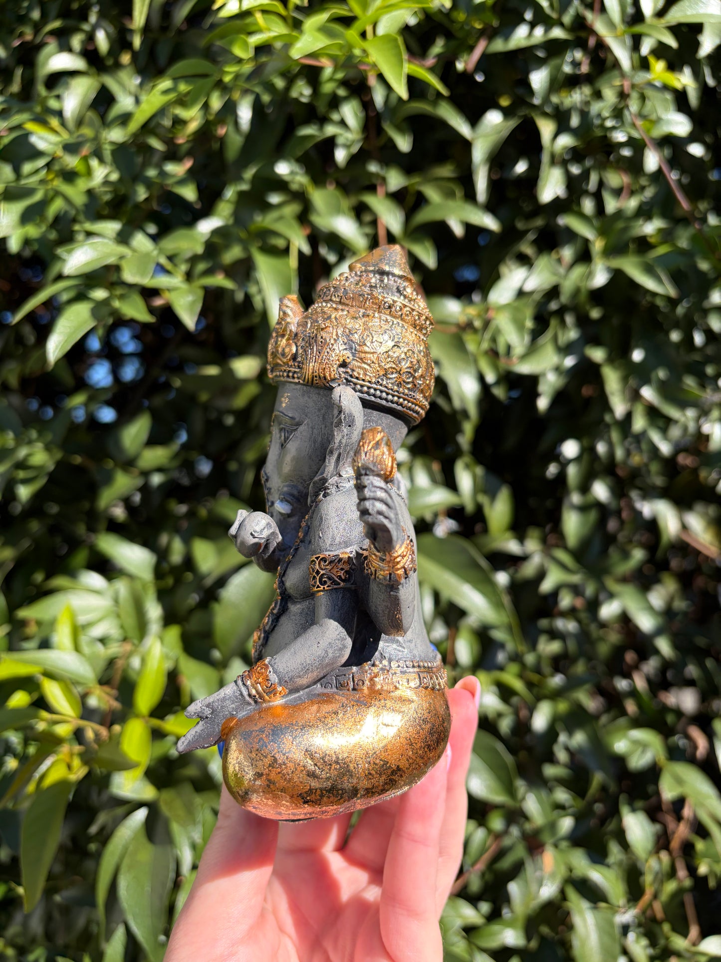 Grey & Gold Ganesh Small