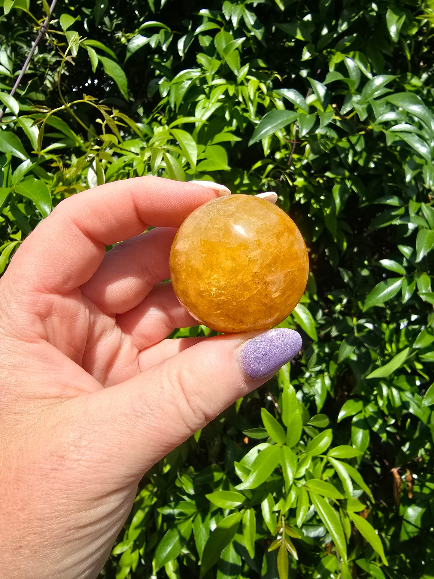 Golden Healer Quartz Sphere B