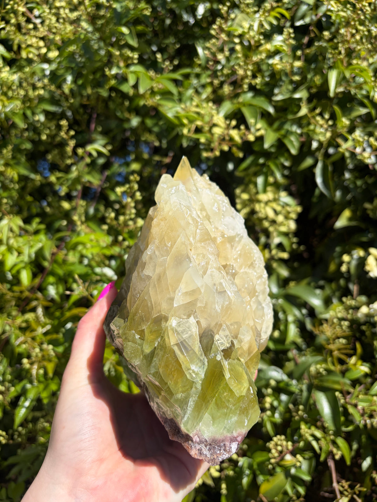 Green Calcite Large Rough Piece 2.3kgs