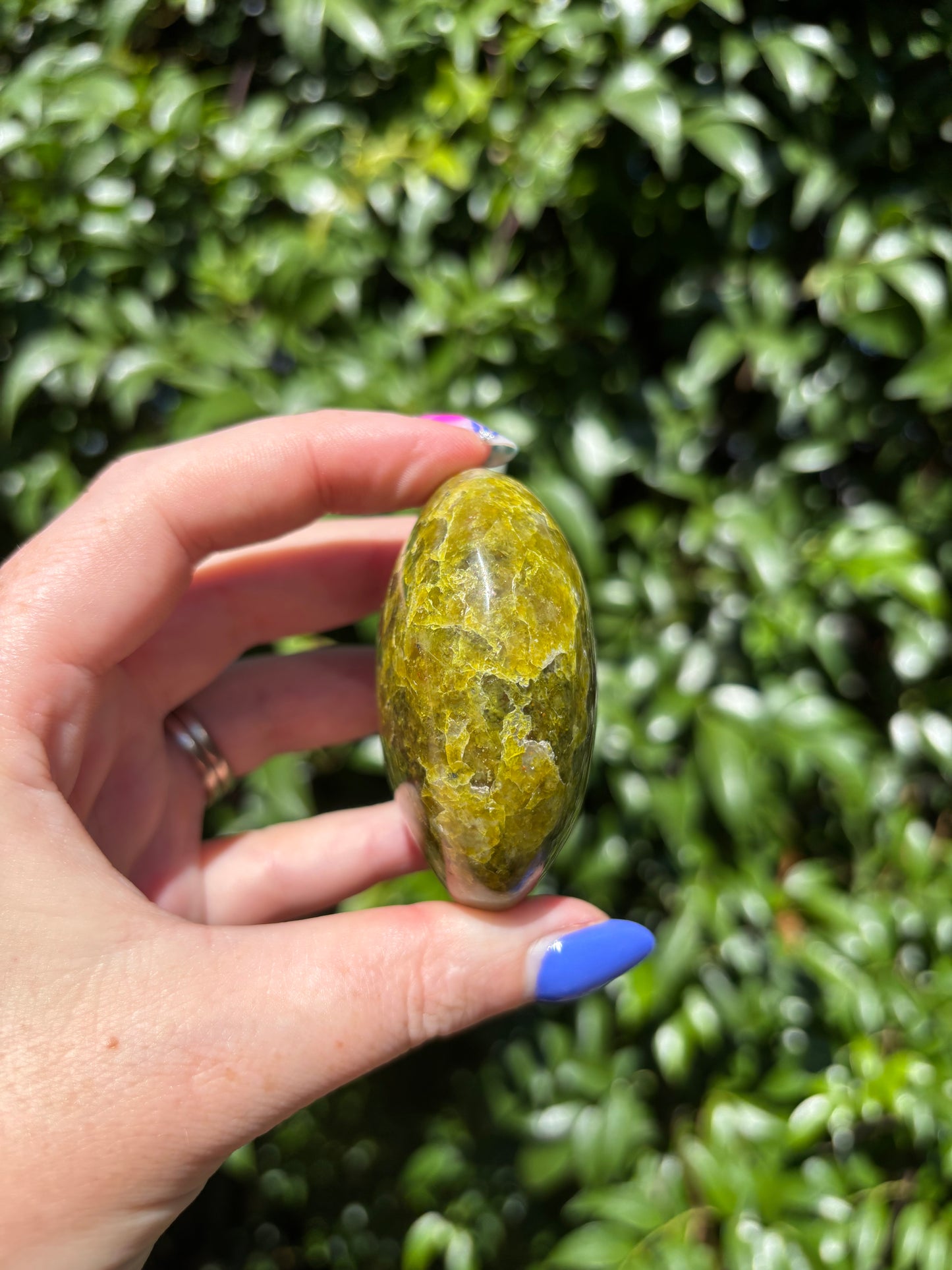 Green Opal Palm Stone A