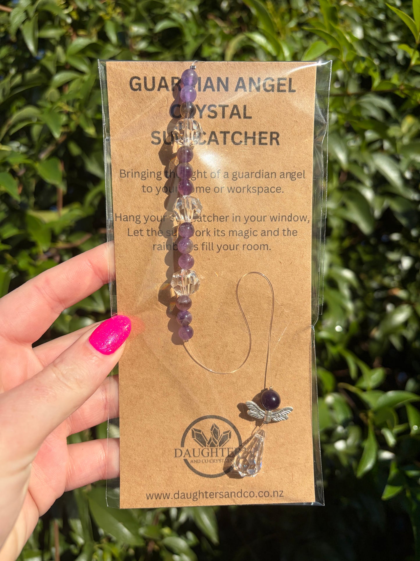 Amethyst | Guardian Angel Sun Catcher B