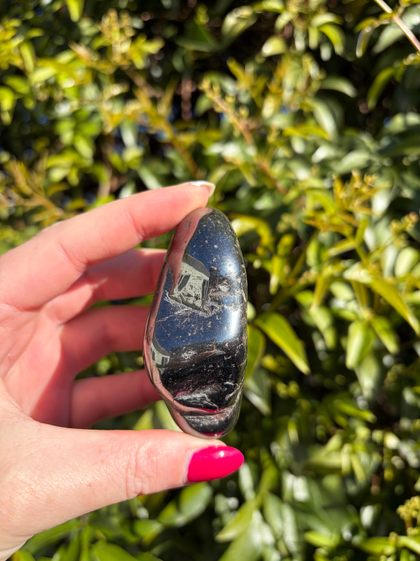 Hematite Tumbled Stone Large B