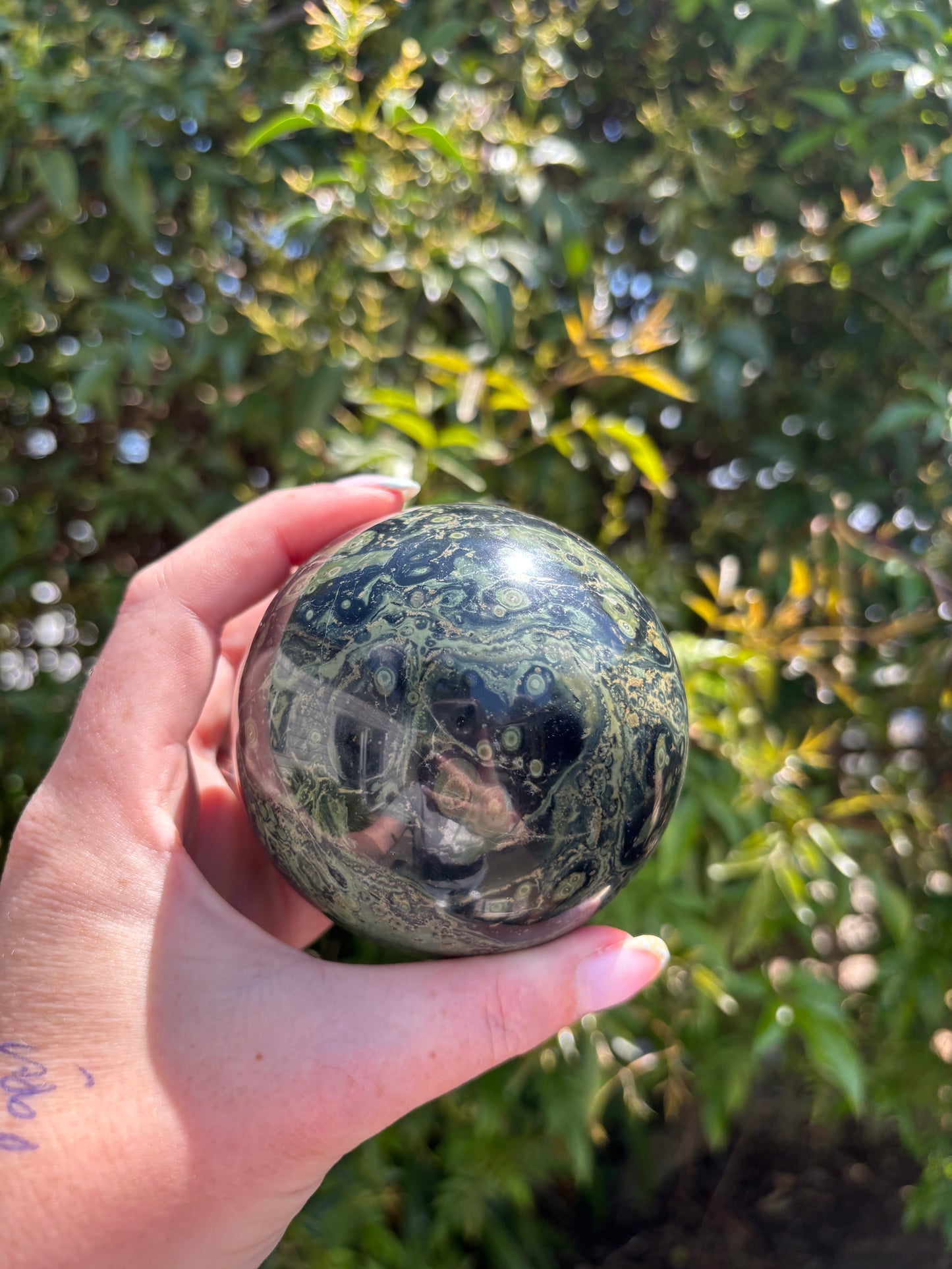 Kambaba Jasper Sphere Large A