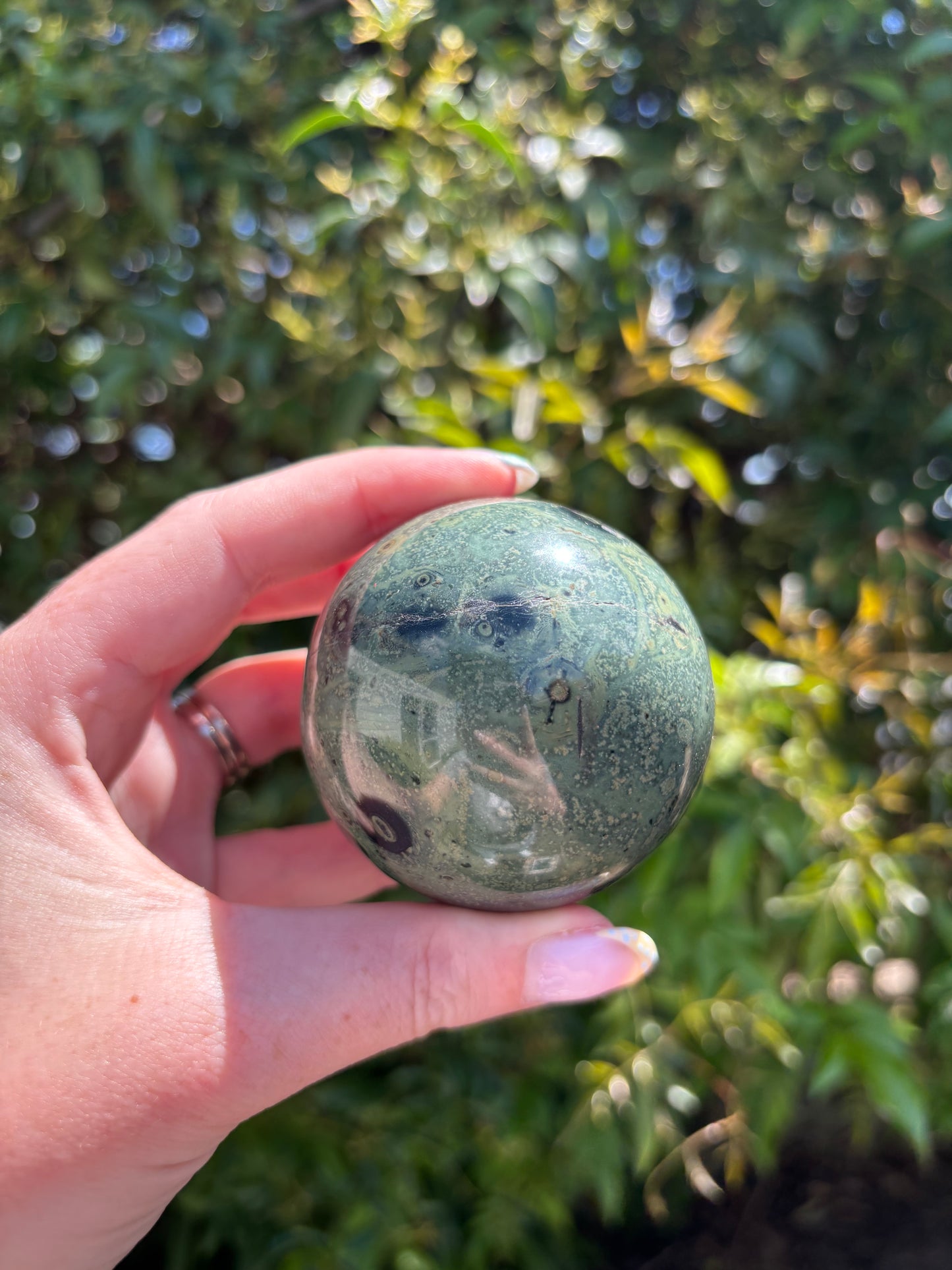 Kambaba Jasper Sphere B