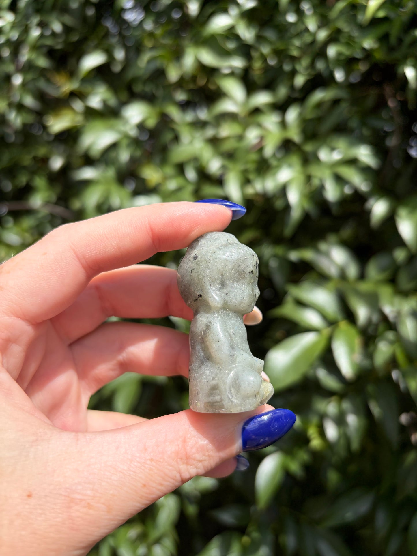Labradorite Buddha