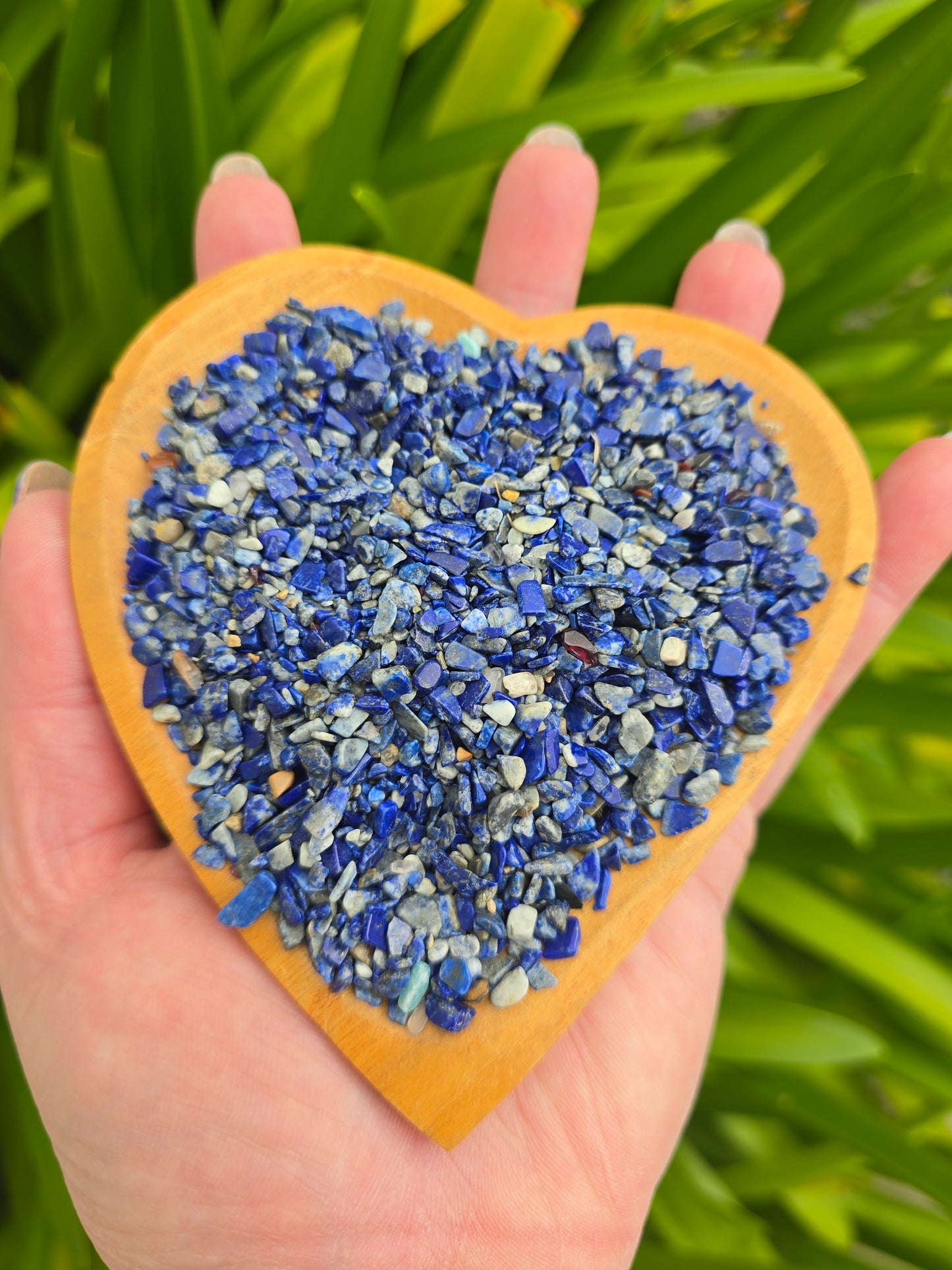 Lapis Lazuli Crystal Chip 100 gms Bag