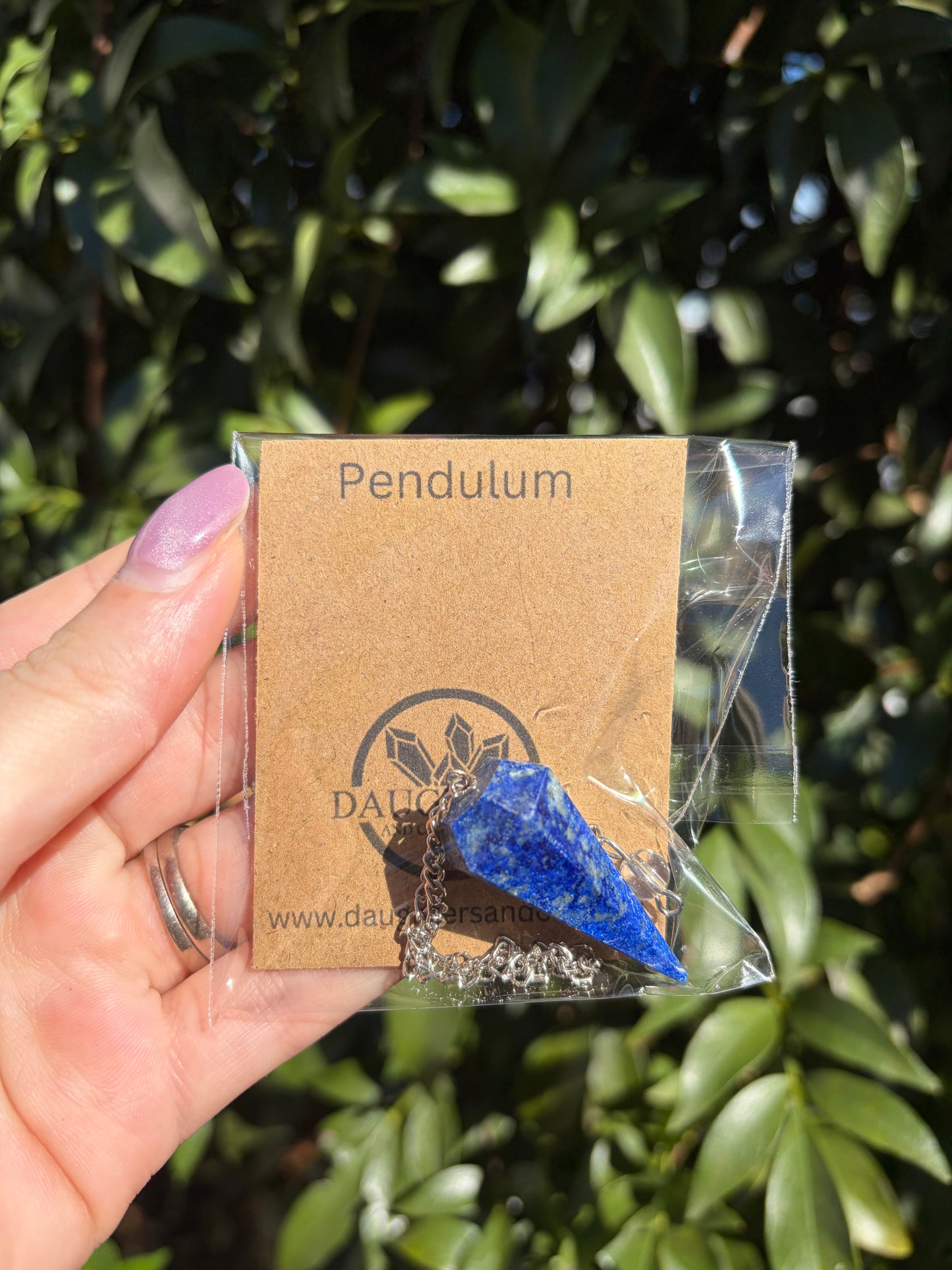 Lapis Lazuli Pendulum