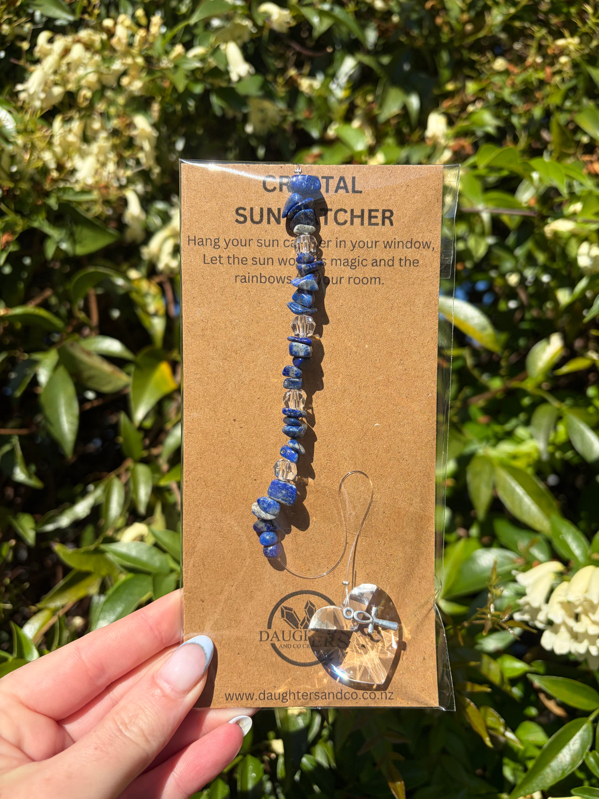 Lapis Lazuli | Heart Sun Catcher