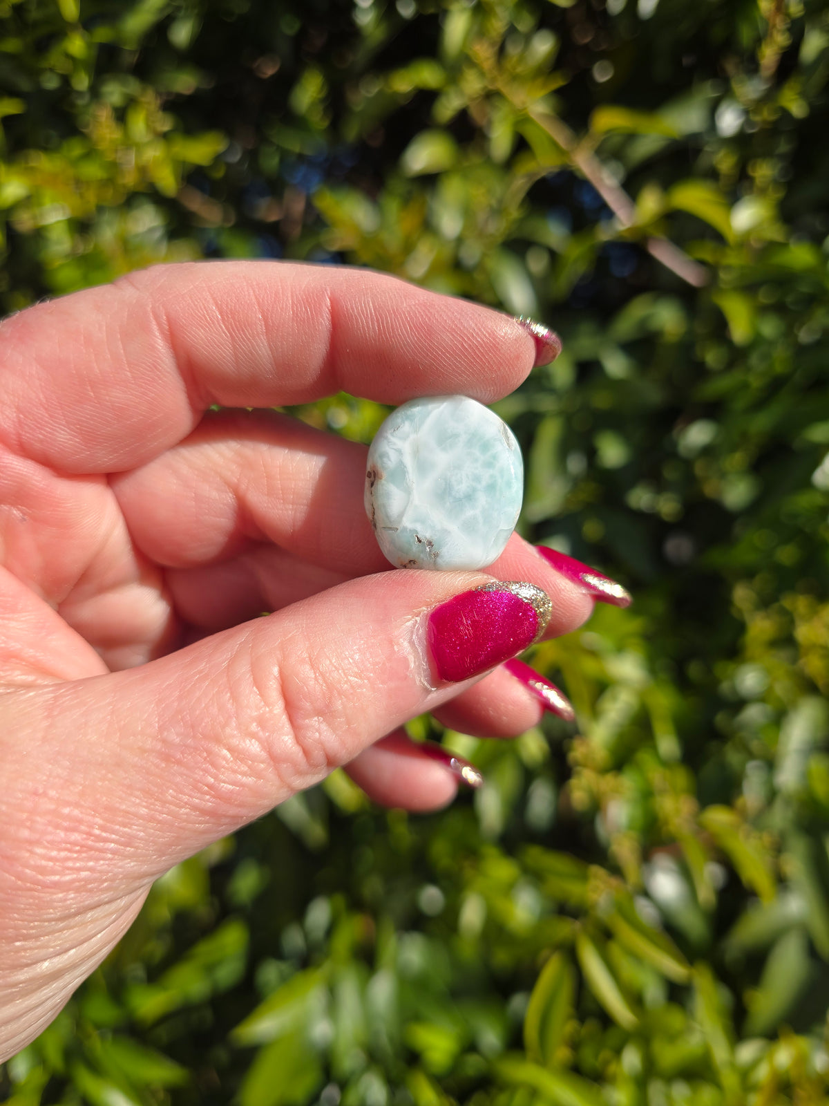 Larimar Tumbled Stone