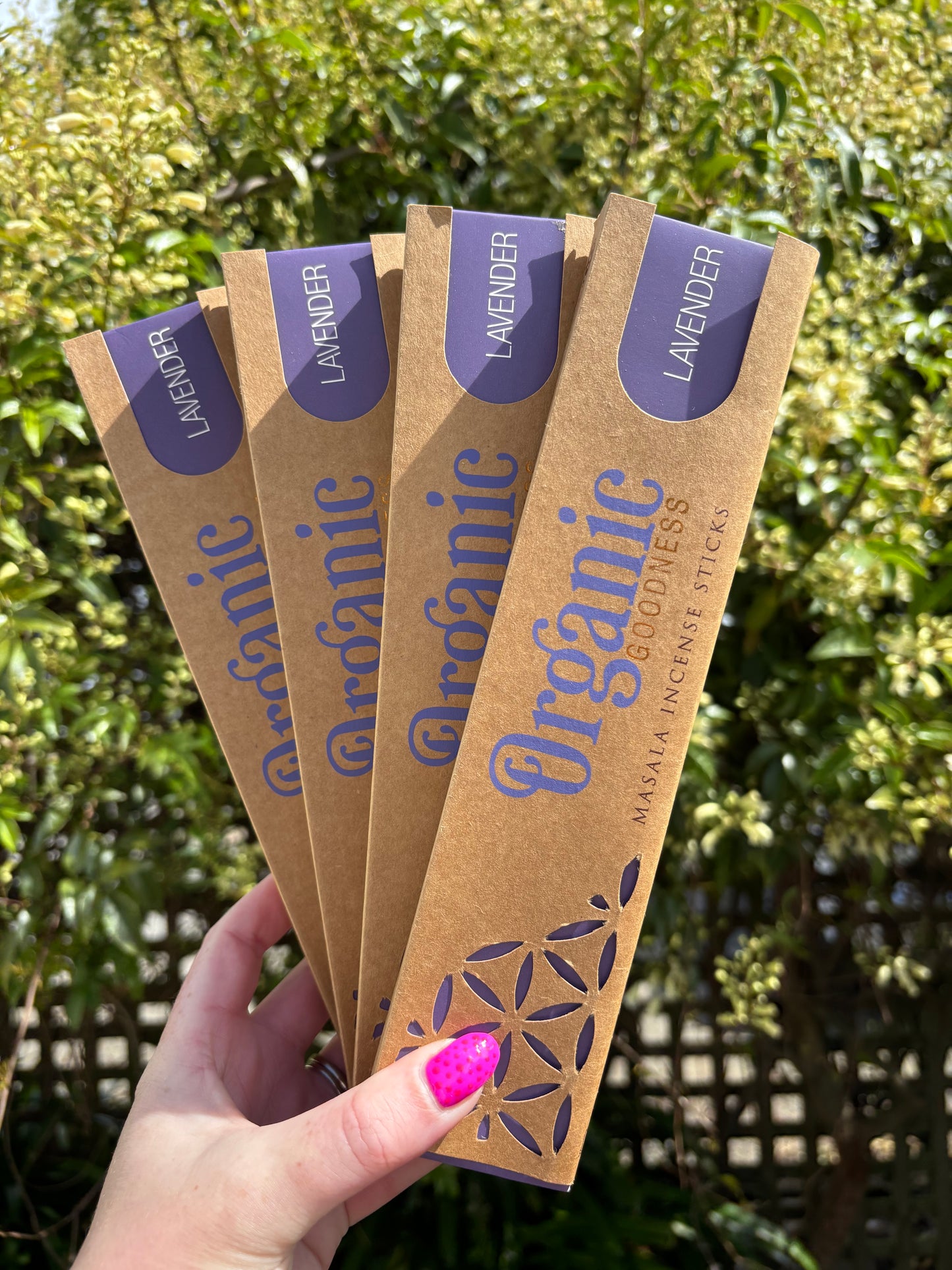 Lavender Organic Incense Sticks