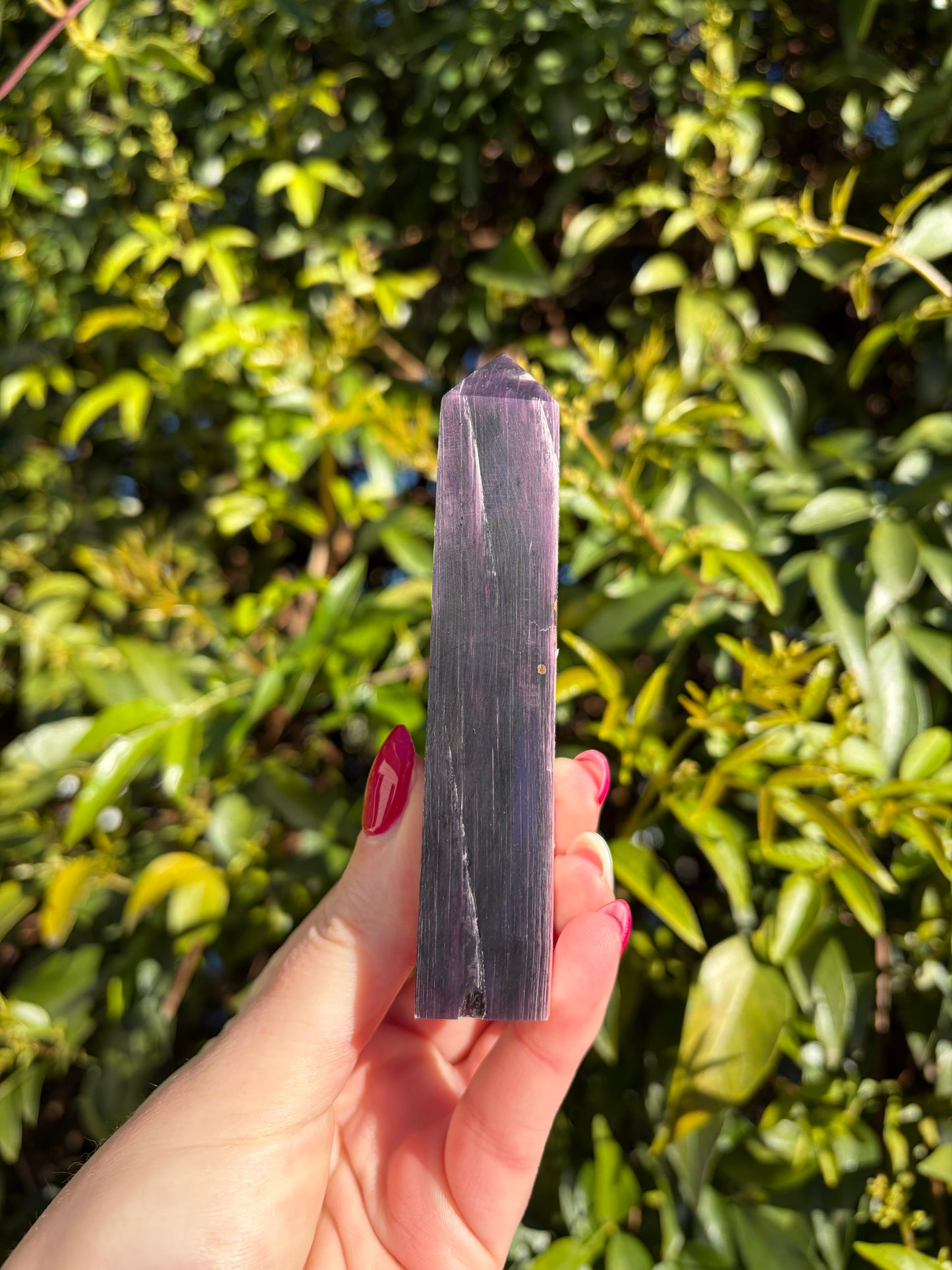 Lepidolite Point A