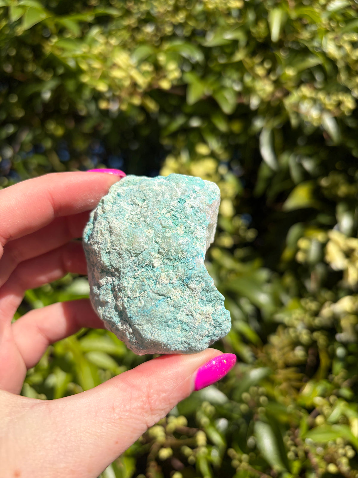 Light Blue Aura Quartz Cluster C