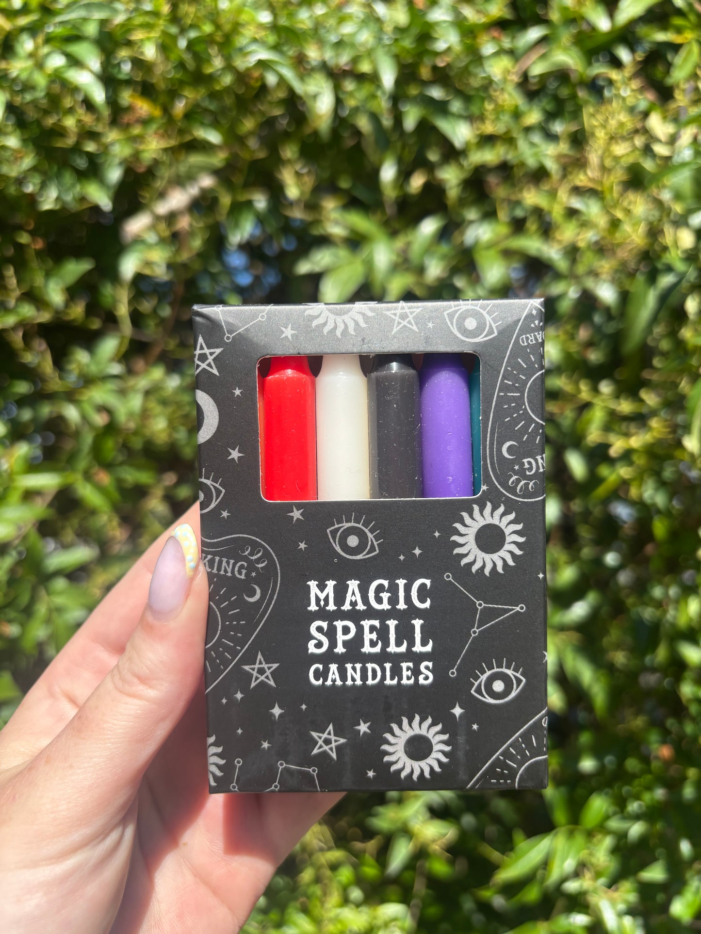 Mixed Magic Spell Candles x12 Colours