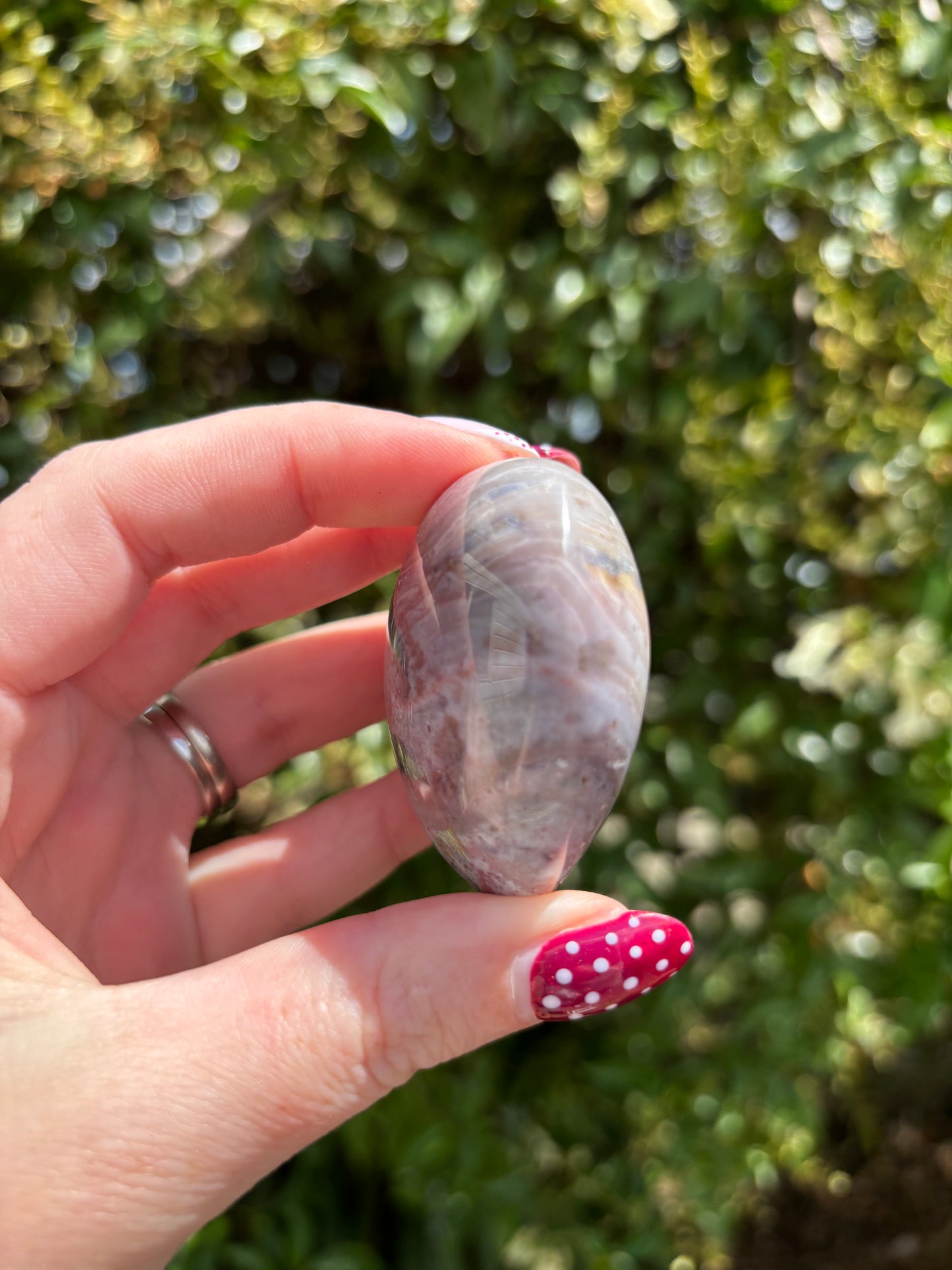 Ocean Jasper Polished Heart A