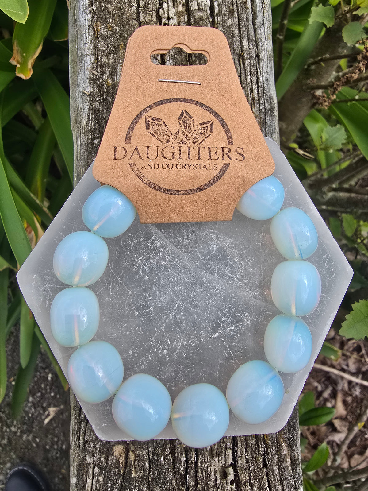 Opalite | Nugget Bead Bracelet 14 mm