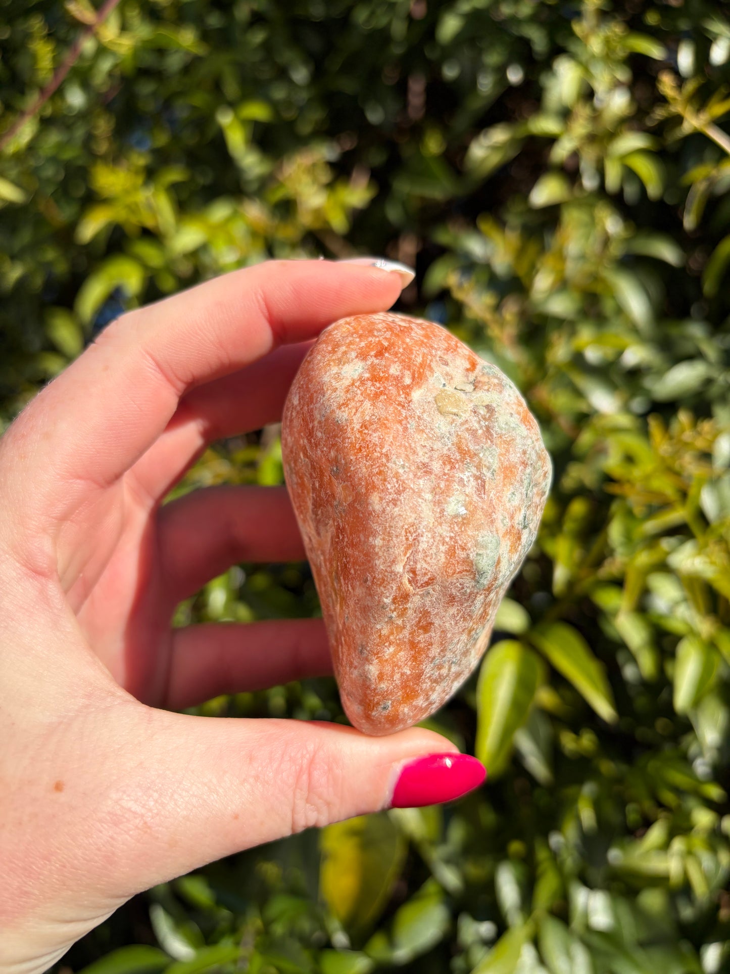 Orchid Calcite Large Tumbled Stone A