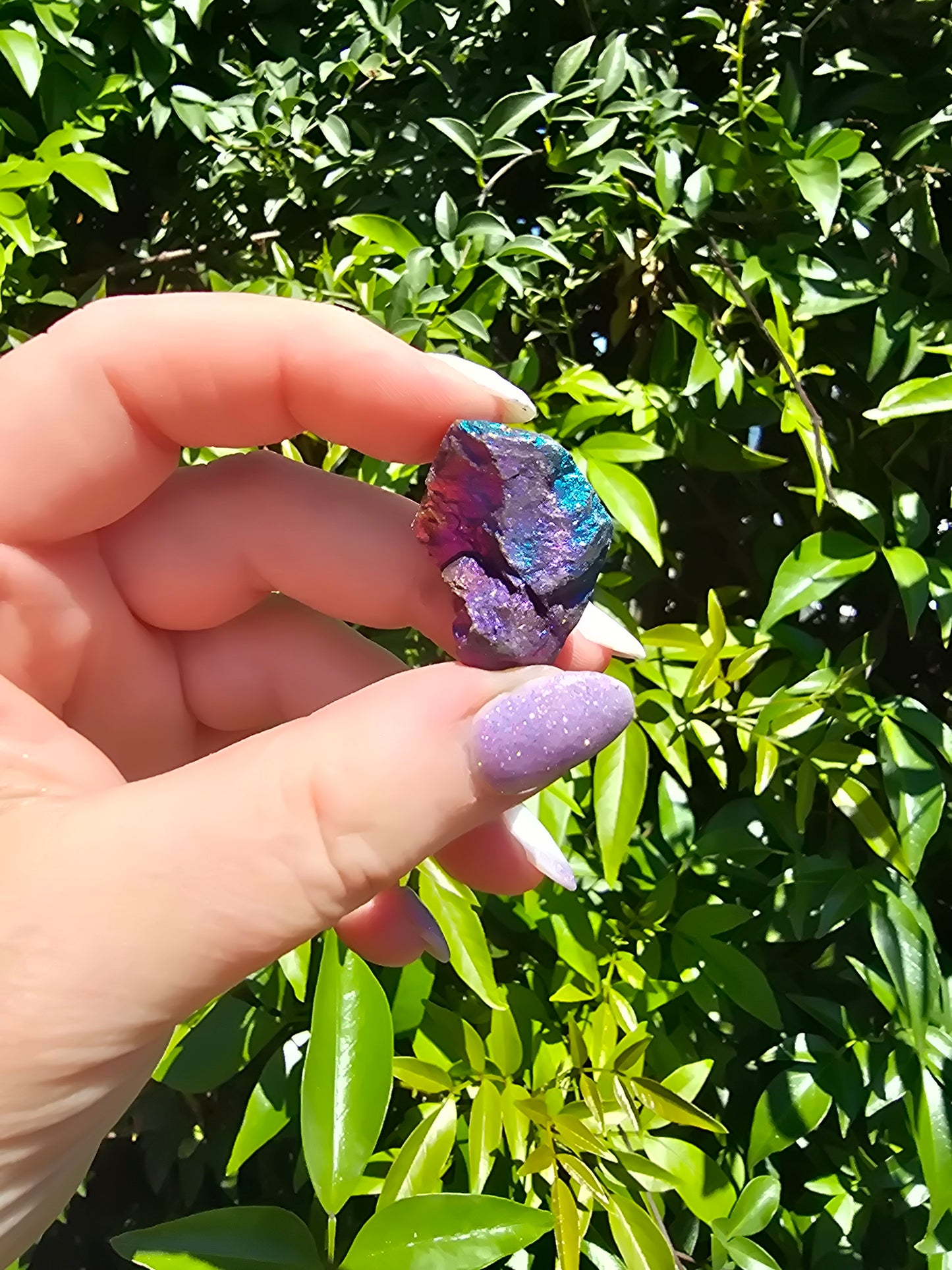 Peacock Ore Rough Piece | Small