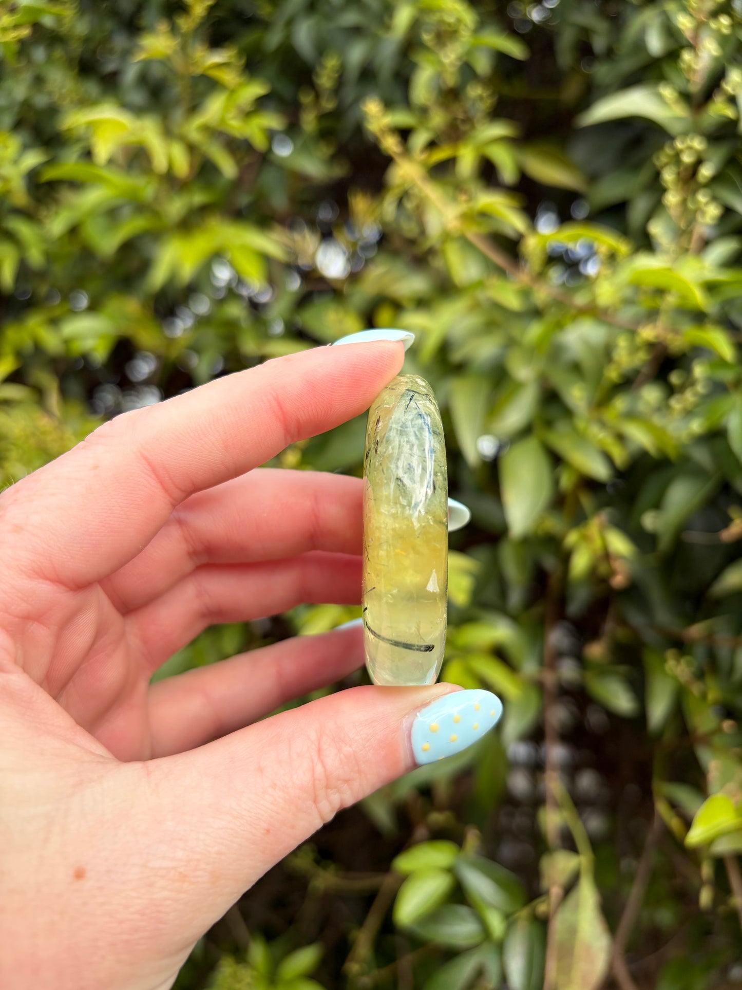 Prehnite Self Standing Moon C