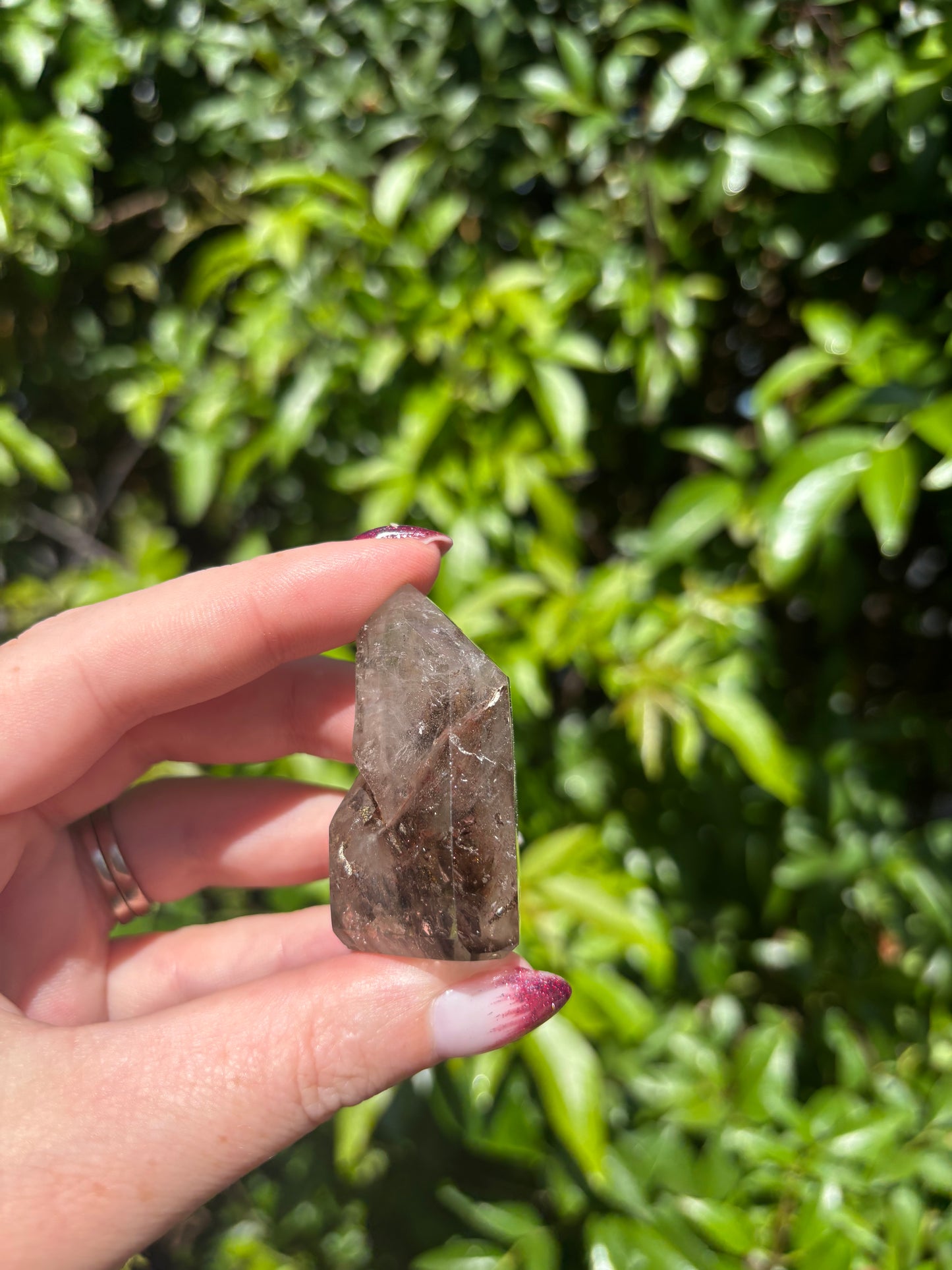 Quartz With Inclusions Polished Point H