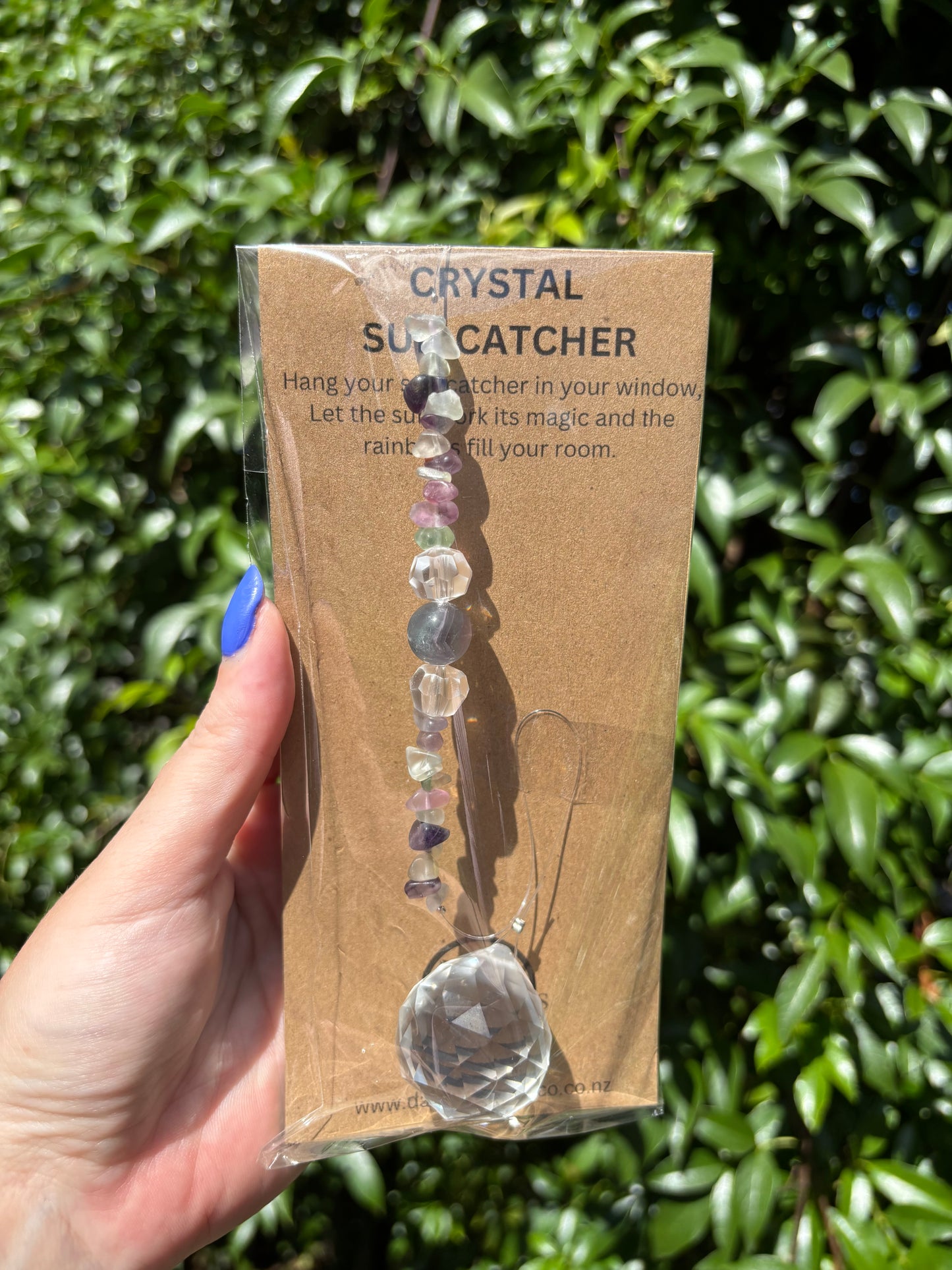 Rainbow Fluorite | Sphere Sun Catcher