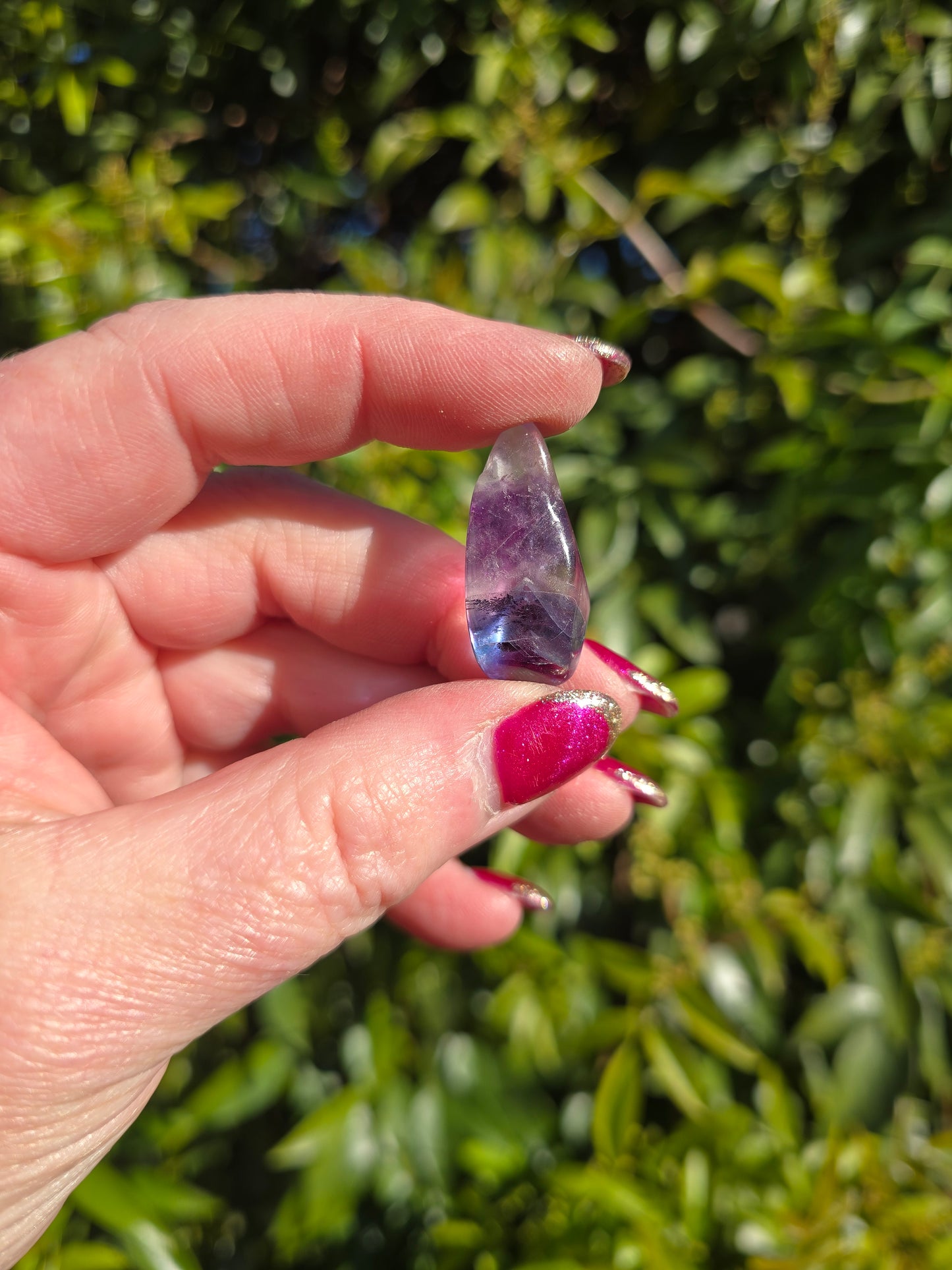 Rainbow Fluorite Tumbled Stone Small