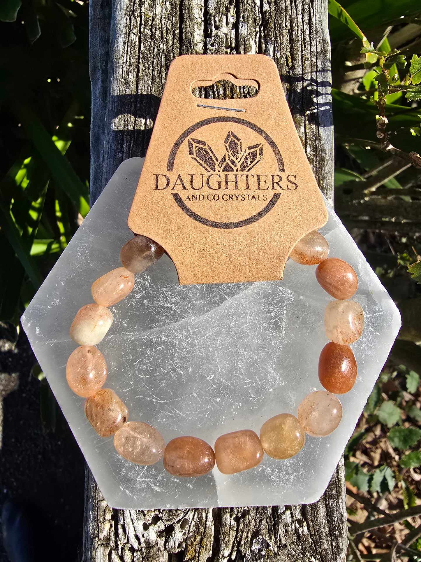 Sunstone | Nugget Bead Bracelet