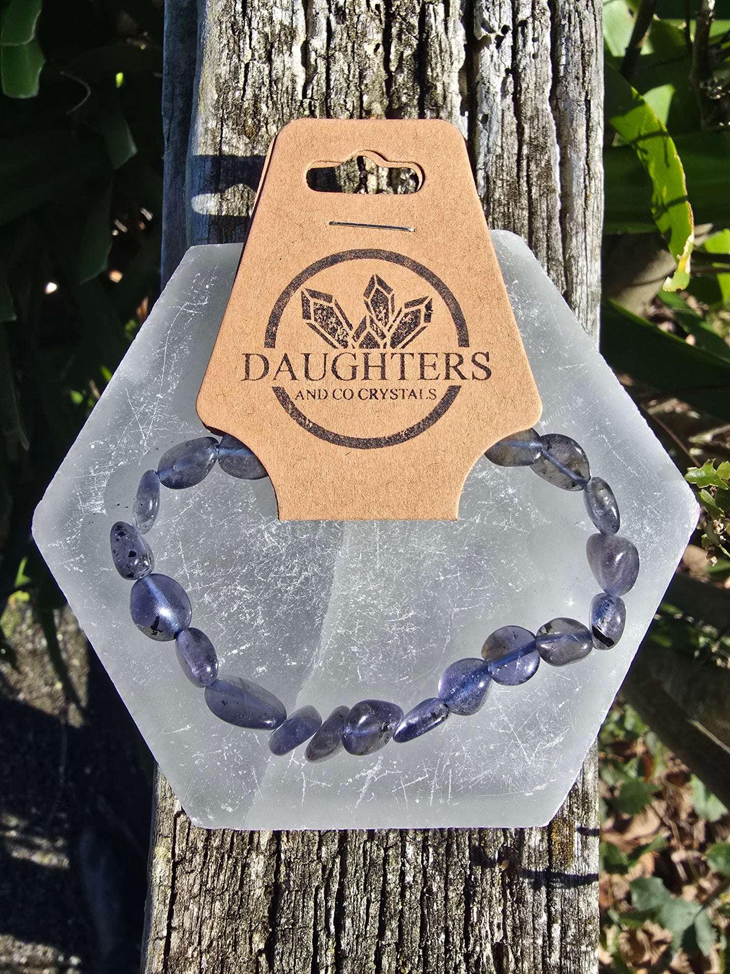 Iolite | Nugget Bead Bracelet