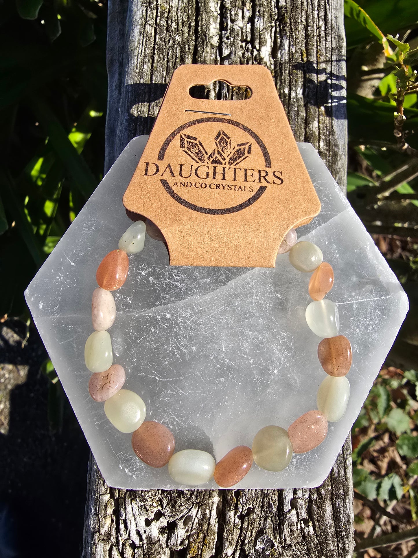 Mixed Moonstone | Nugget Bead Bracelet