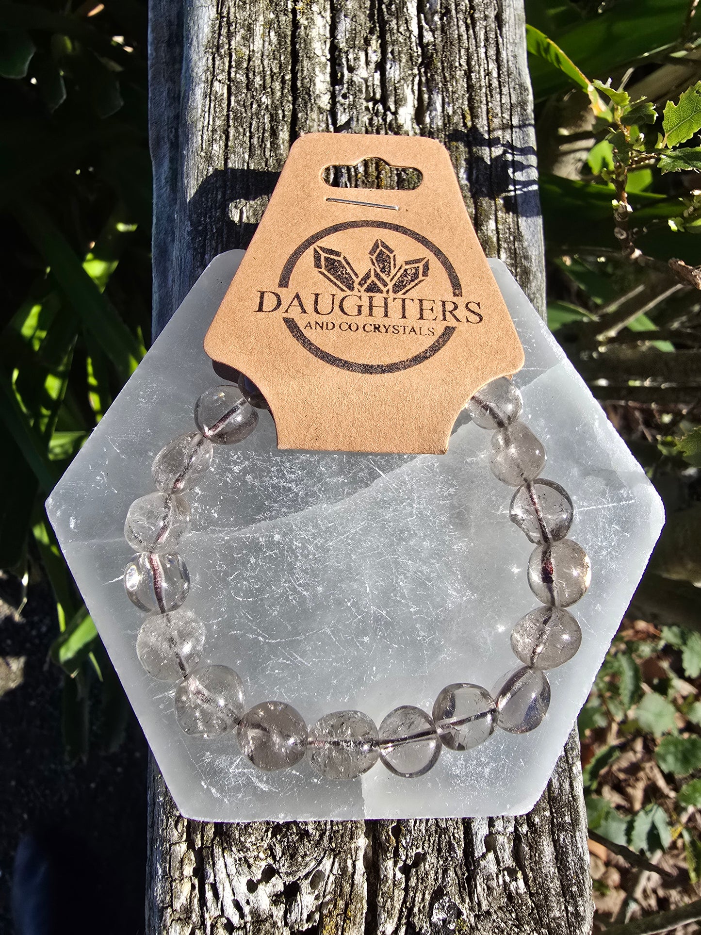 Smoky Quartz | Nugget Bead Bracelet