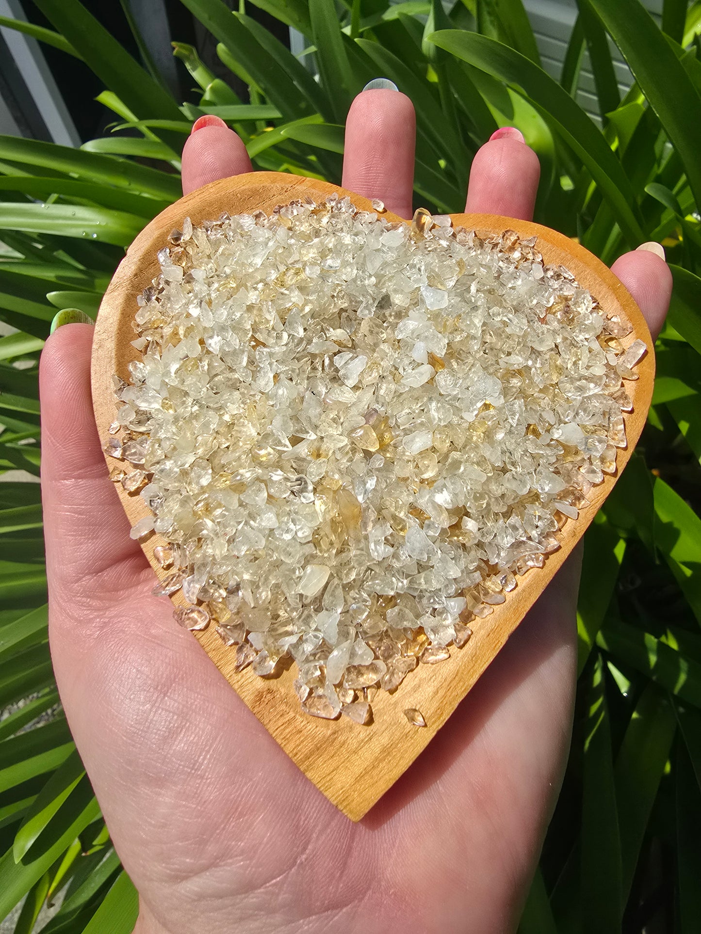 Citrine Crystal Chip 100 gms bag