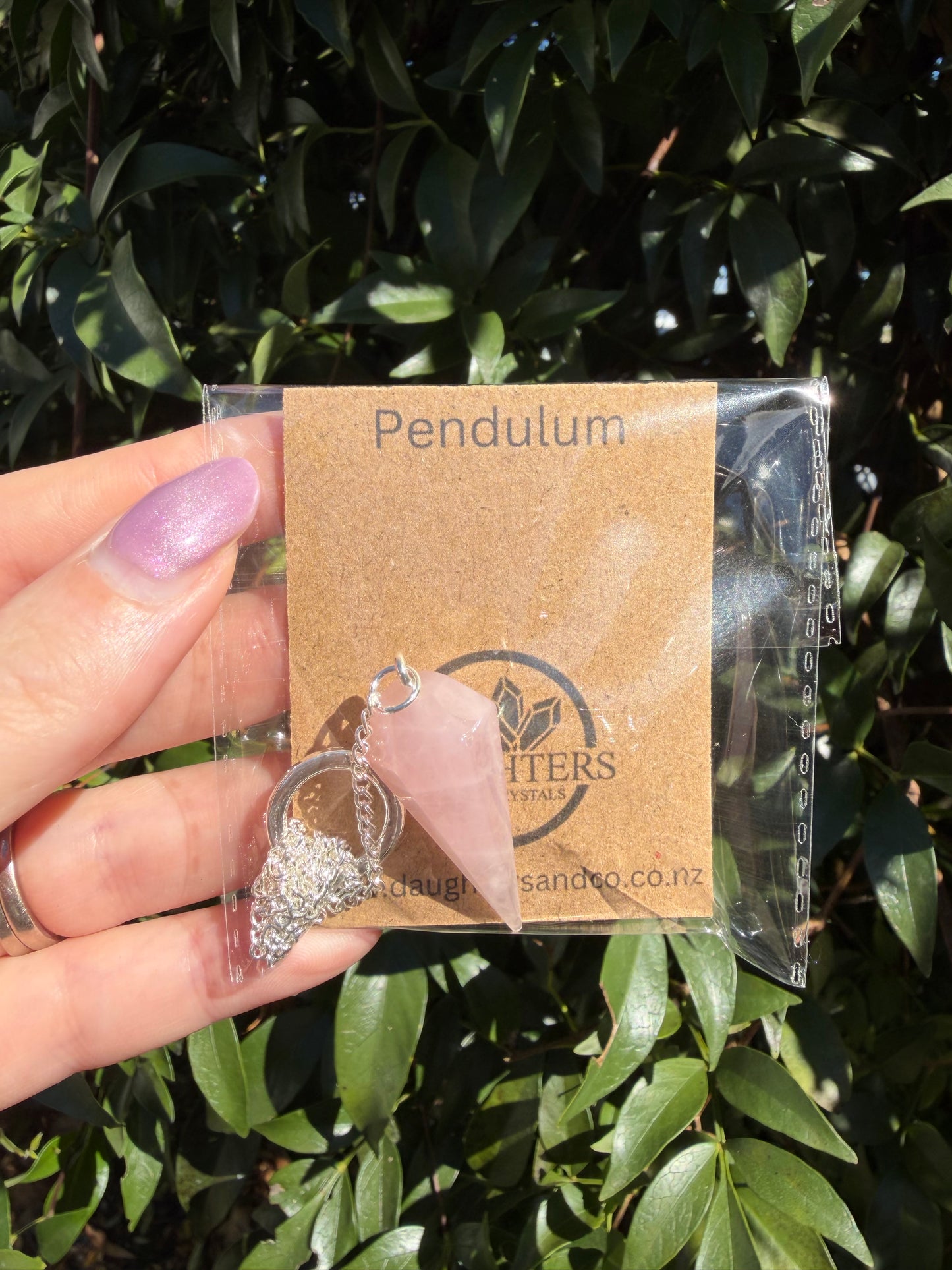 Rose Quartz Pendulum