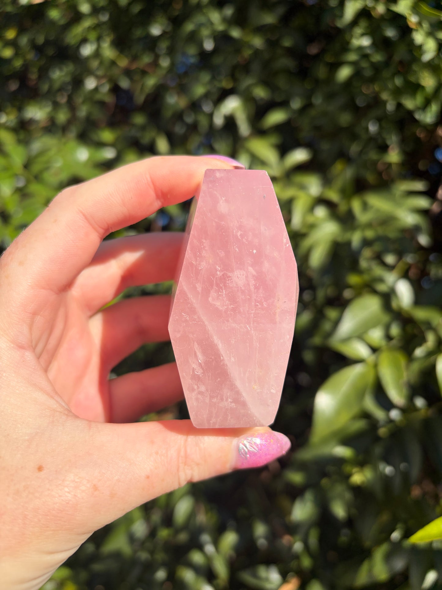 Rose Quartz Polished Free Form A